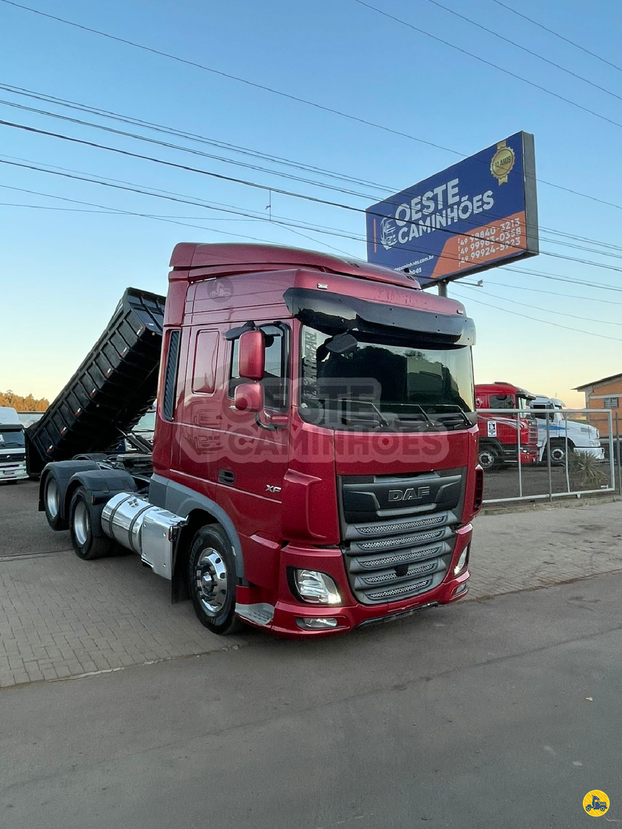CAMINHAO DAF DAF XF FTS 480 Cavalo Mecânico Cavalo 6x2 Oeste Caminhões  CORDILHEIRA ALTA SANTA CATARINA SC