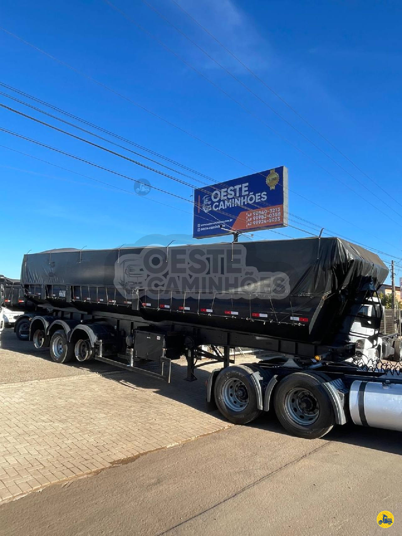 CARRETA SEMI-REBOQUE BASCULANTE Oeste Caminhões  CORDILHEIRA ALTA SANTA CATARINA SC