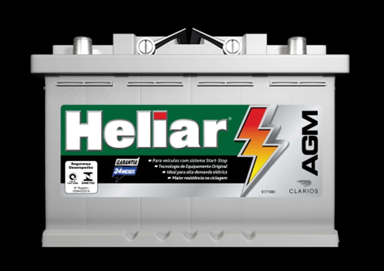 BATERIA 60AH AGM START STOP Heliar 