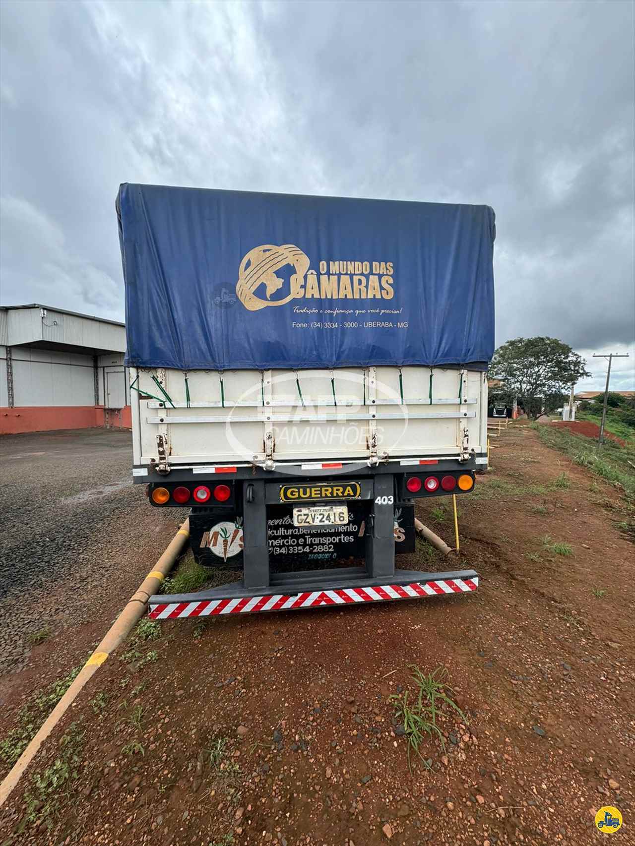 CARRETA SEMI-REBOQUE GRANELEIRO AFP Caminhões UBERLANDIA MINAS GERAIS MG