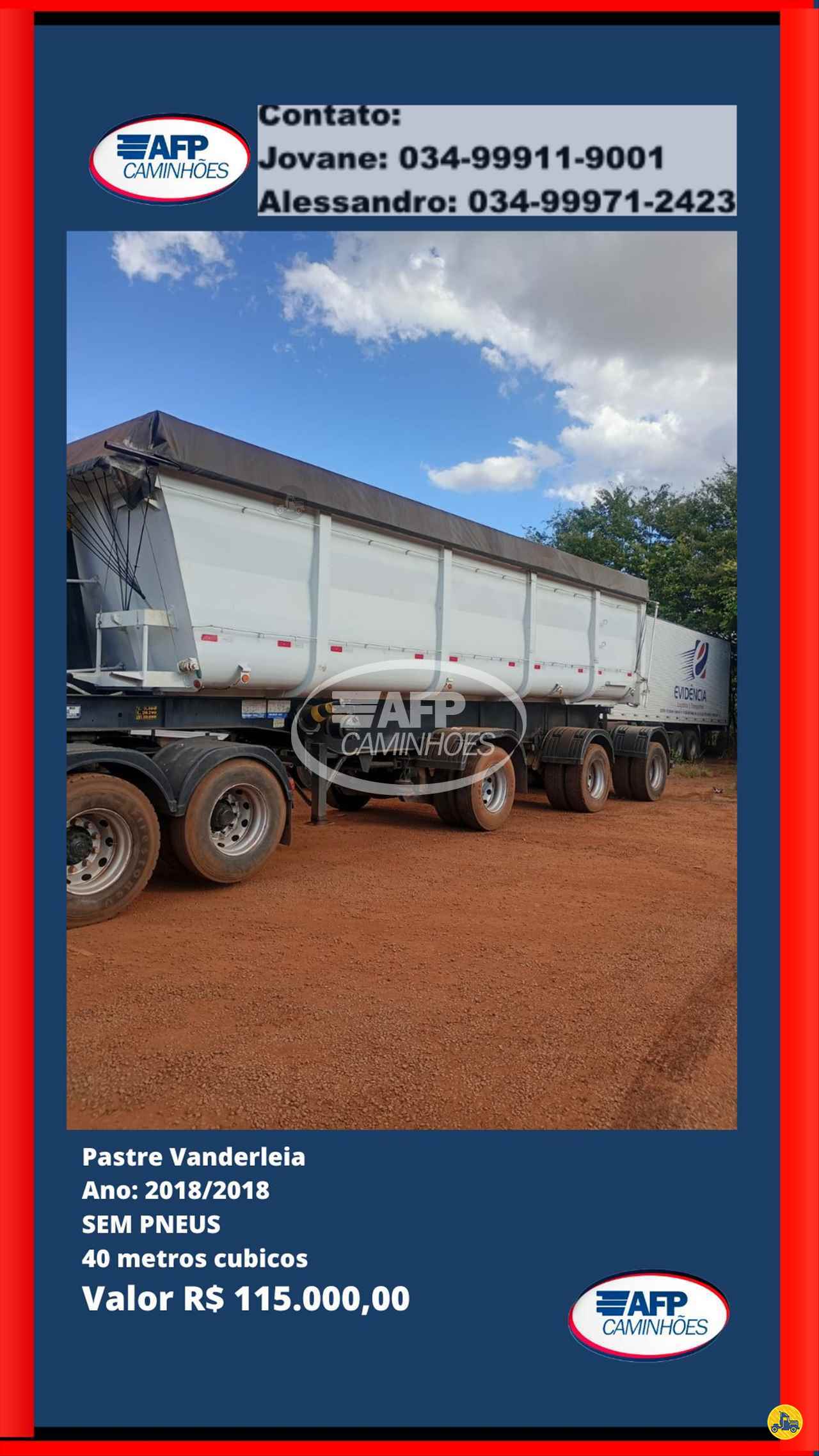 CARRETA SEMI-REBOQUE BASCULANTE AFP Caminhões UBERLANDIA MINAS GERAIS MG
