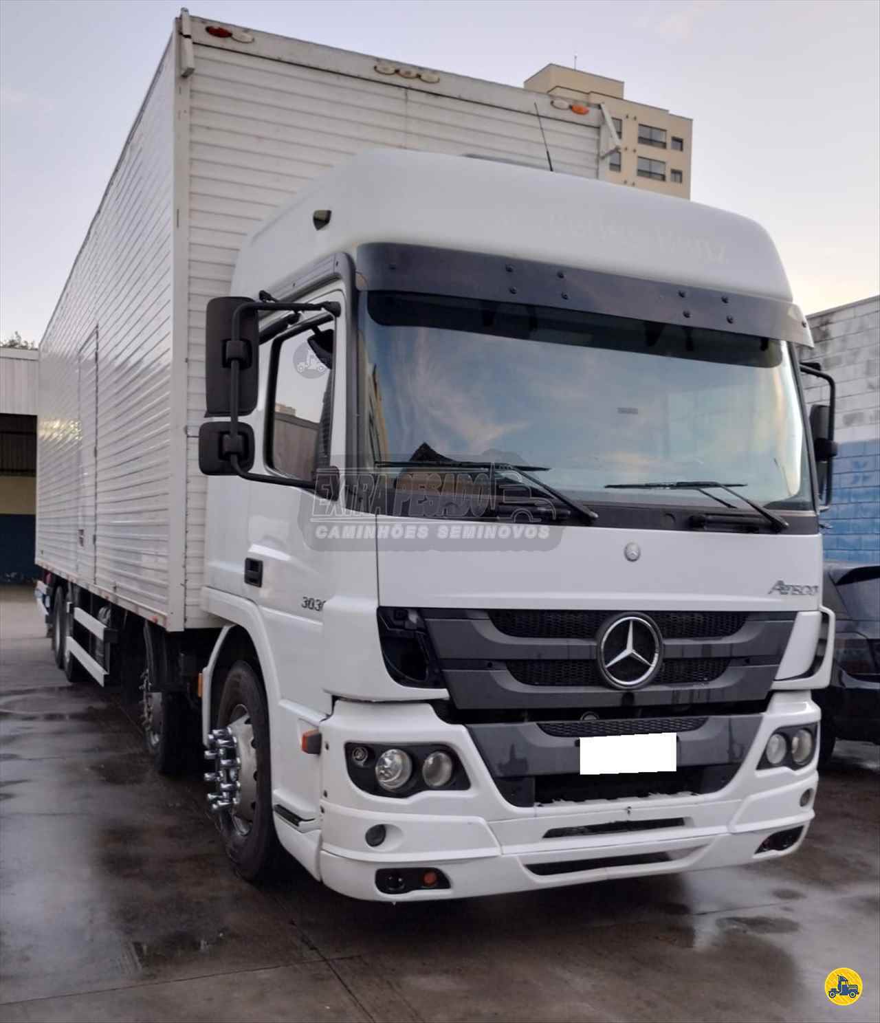 CAMINHAO MERCEDES-BENZ MB 3030 Baú Furgão BiTruck 8x2 ExtraPesado Caminhões SANTO ANDRE SÃO PAULO SP