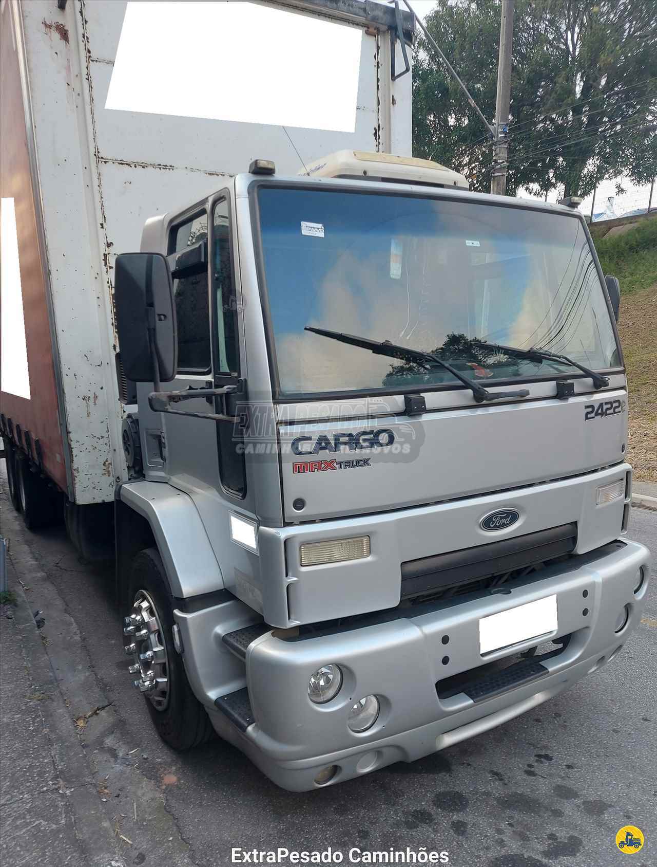 CAMINHAO FORD CARGO 2422 Baú Sider Truck 6x2 ExtraPesado Caminhões SANTO ANDRE SÃO PAULO SP