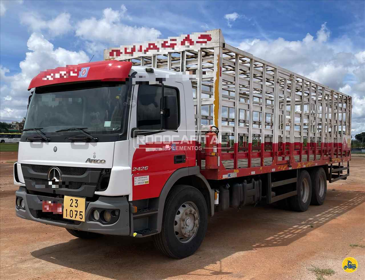 CAMINHAO MERCEDES-BENZ MB 2426 Gaiola de Gás Truck 6x2 RODOCAPITAL - TRUCKVAN BRASILIA DISTRITO FEDERAL DF