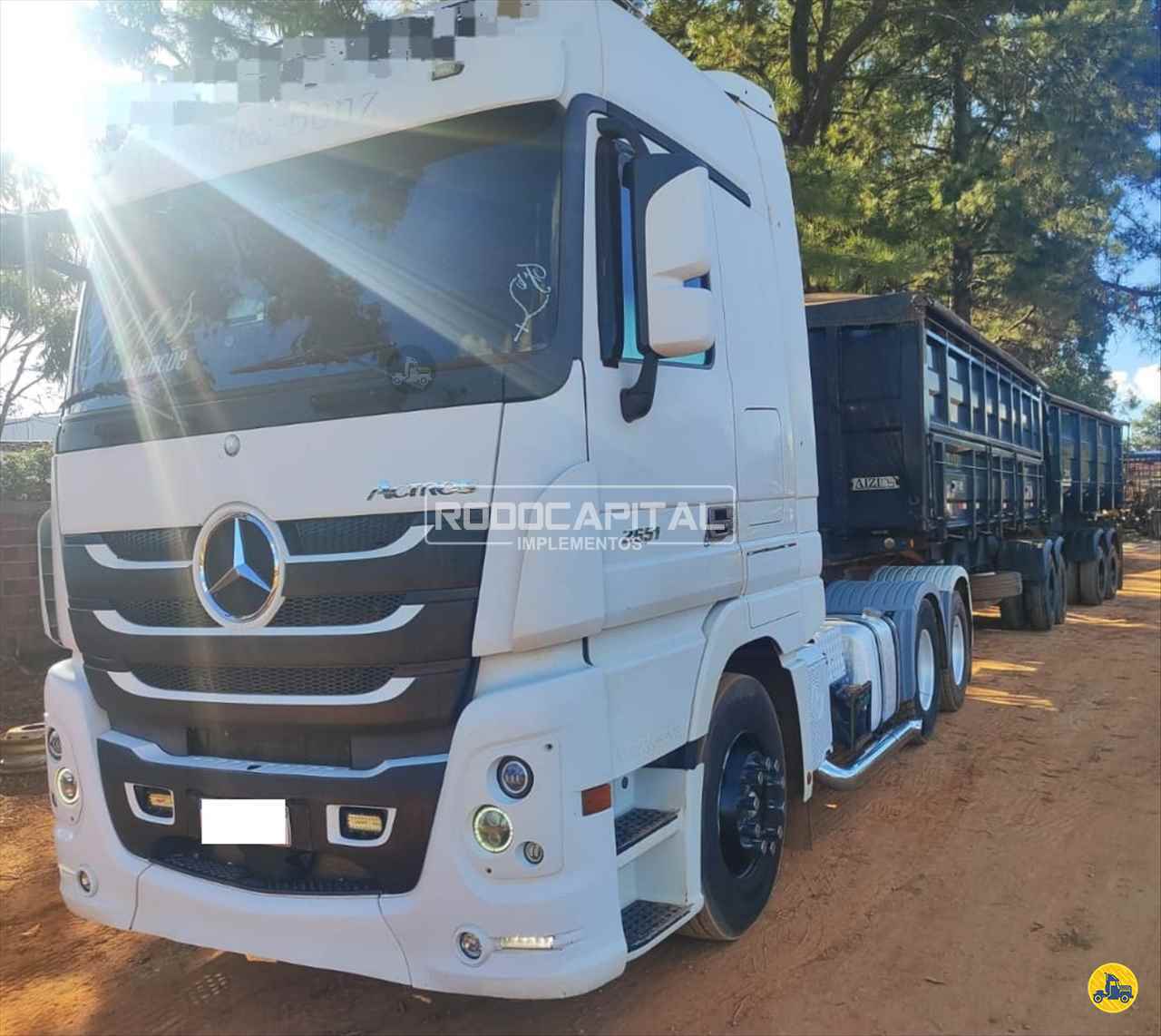 CAMINHAO MERCEDES-BENZ MB 2651 Conjunto Cavalo 6x4 RODOCAPITAL - TRUCKVAN BRASILIA DISTRITO FEDERAL DF