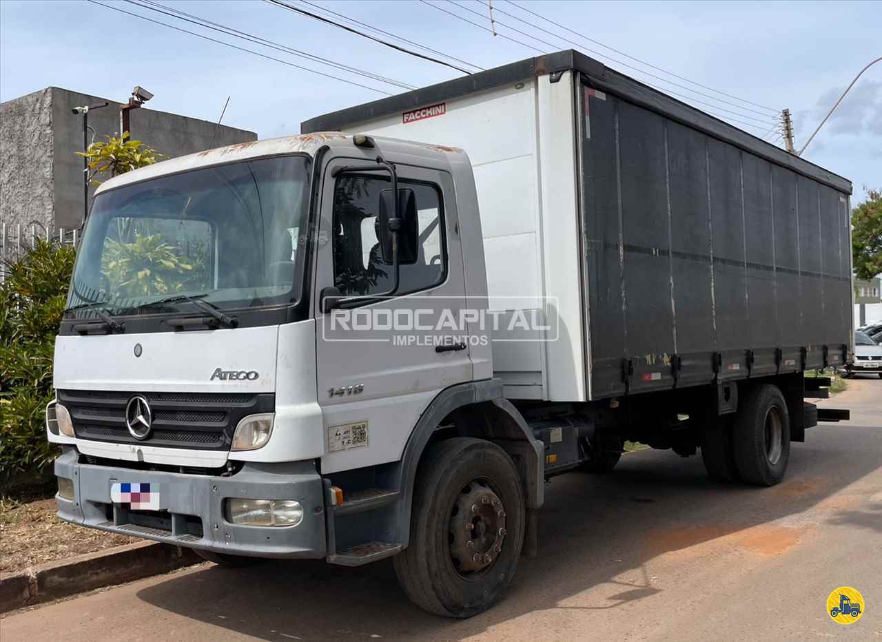 CAMINHAO MERCEDES-BENZ MB 1418 Baú Sider Toco 4x2 RODOCAPITAL - TRUCKVAN BRASILIA DISTRITO FEDERAL DF