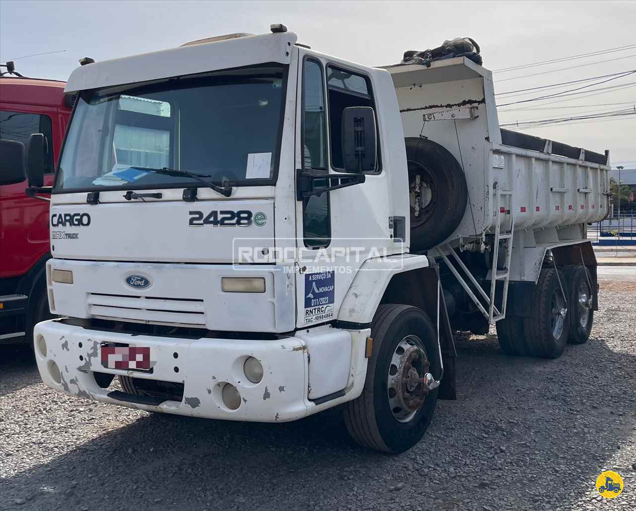 CAMINHAO FORD CARGO 2428 Caçamba Basculante Truck 6x2 RODOCAPITAL - TRUCKVAN BRASILIA DISTRITO FEDERAL DF