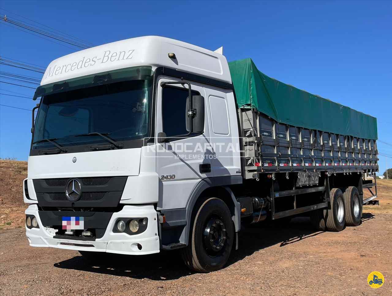 CAMINHAO MERCEDES-BENZ MB 2430 Graneleiro Truck 6x2 RODOCAPITAL - TRUCKVAN BRASILIA DISTRITO FEDERAL DF