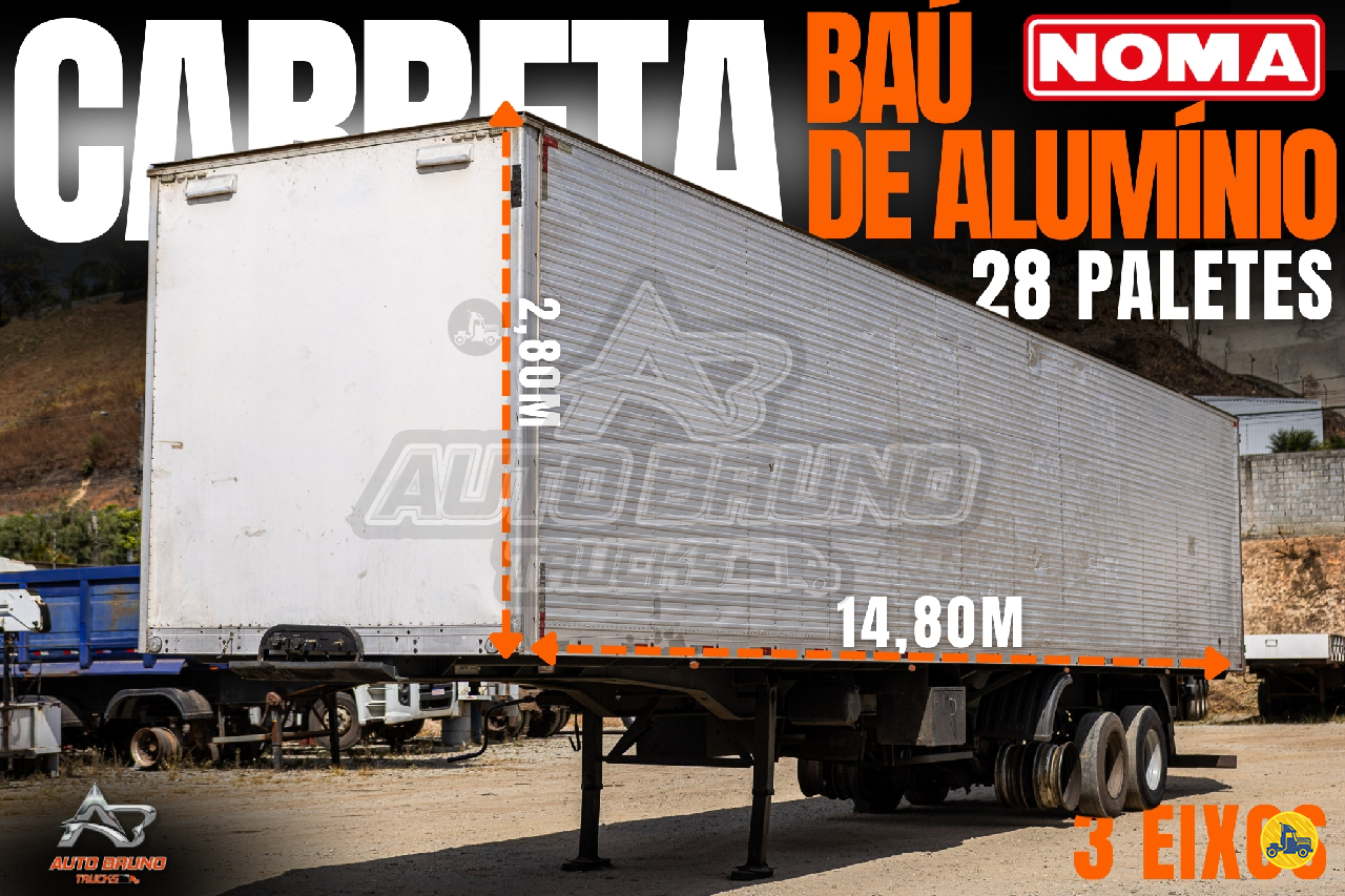 CARRETA SEMI-REBOQUE BAU FURGÃO Auto Bruno Trucks BETIM MINAS GERAIS MG