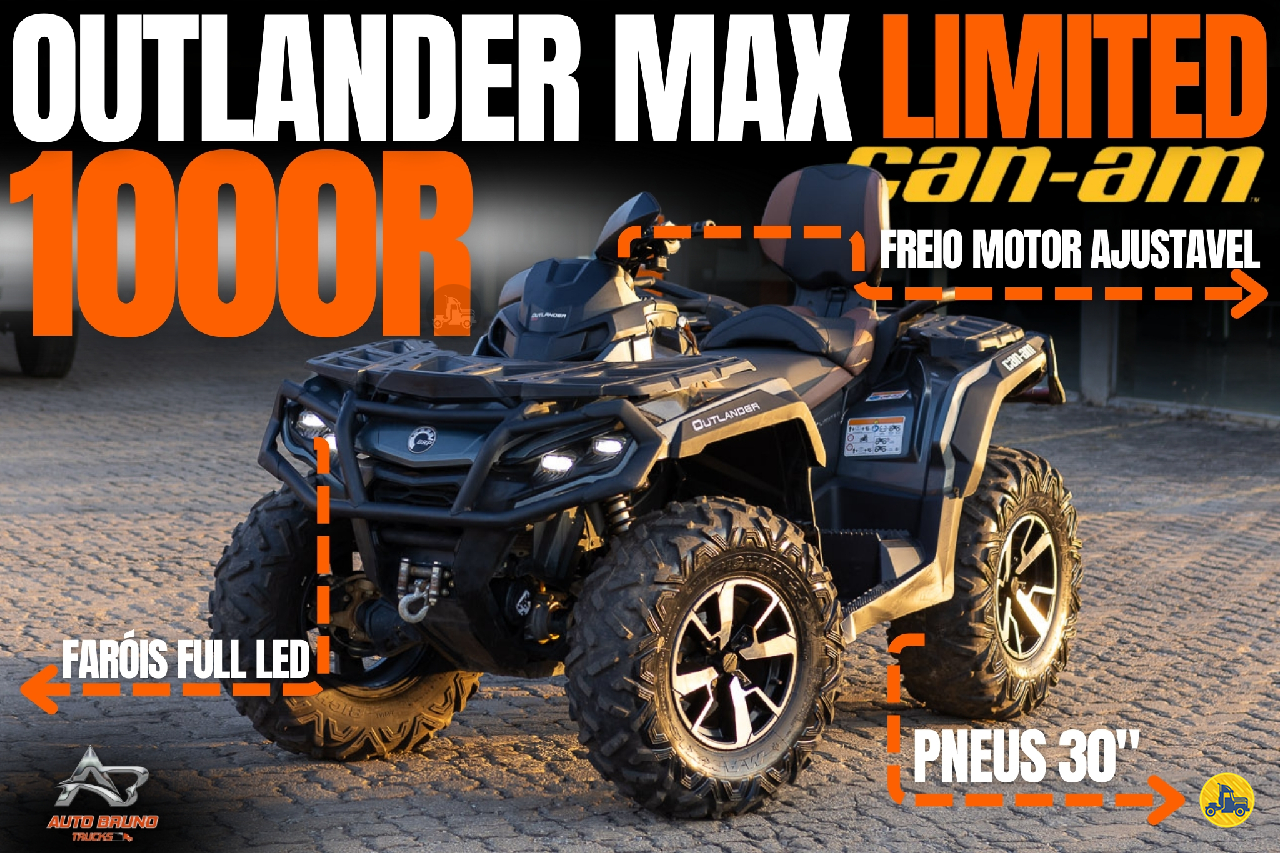 QUADRICICLO CanAM OUTLANDER 1000 Auto Bruno Trucks BETIM MINAS GERAIS MG