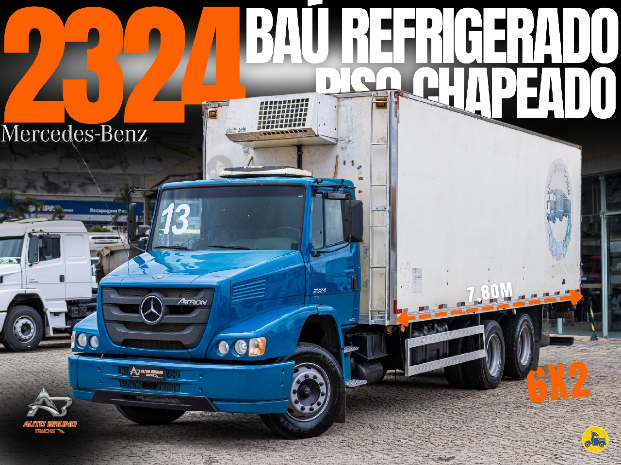 CAMINHAO MERCEDES-BENZ MB 2324 Cavalo Mecânico Truck 6x2 Auto Bruno Trucks BETIM MINAS GERAIS MG