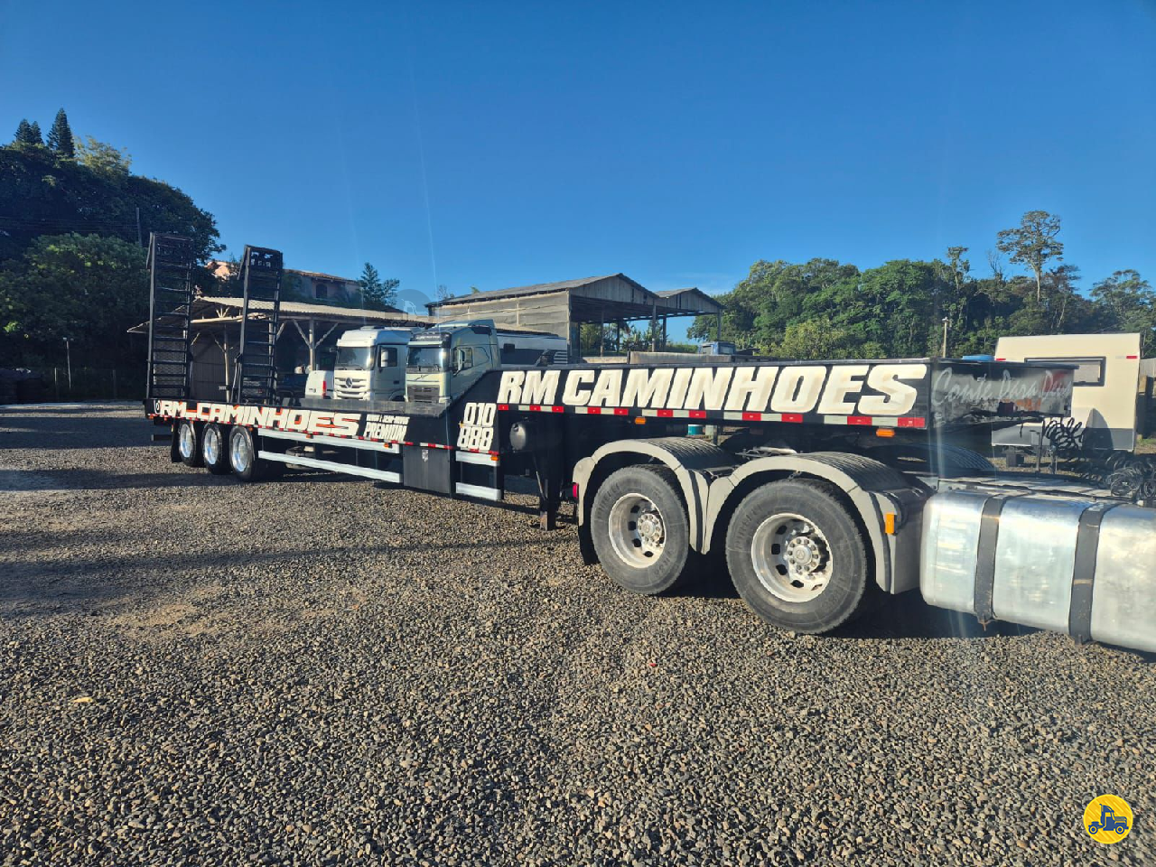 CARRETA SEMI-REBOQUE PRANCHA Rebaixada RM Caminhões ICARA SANTA CATARINA SC