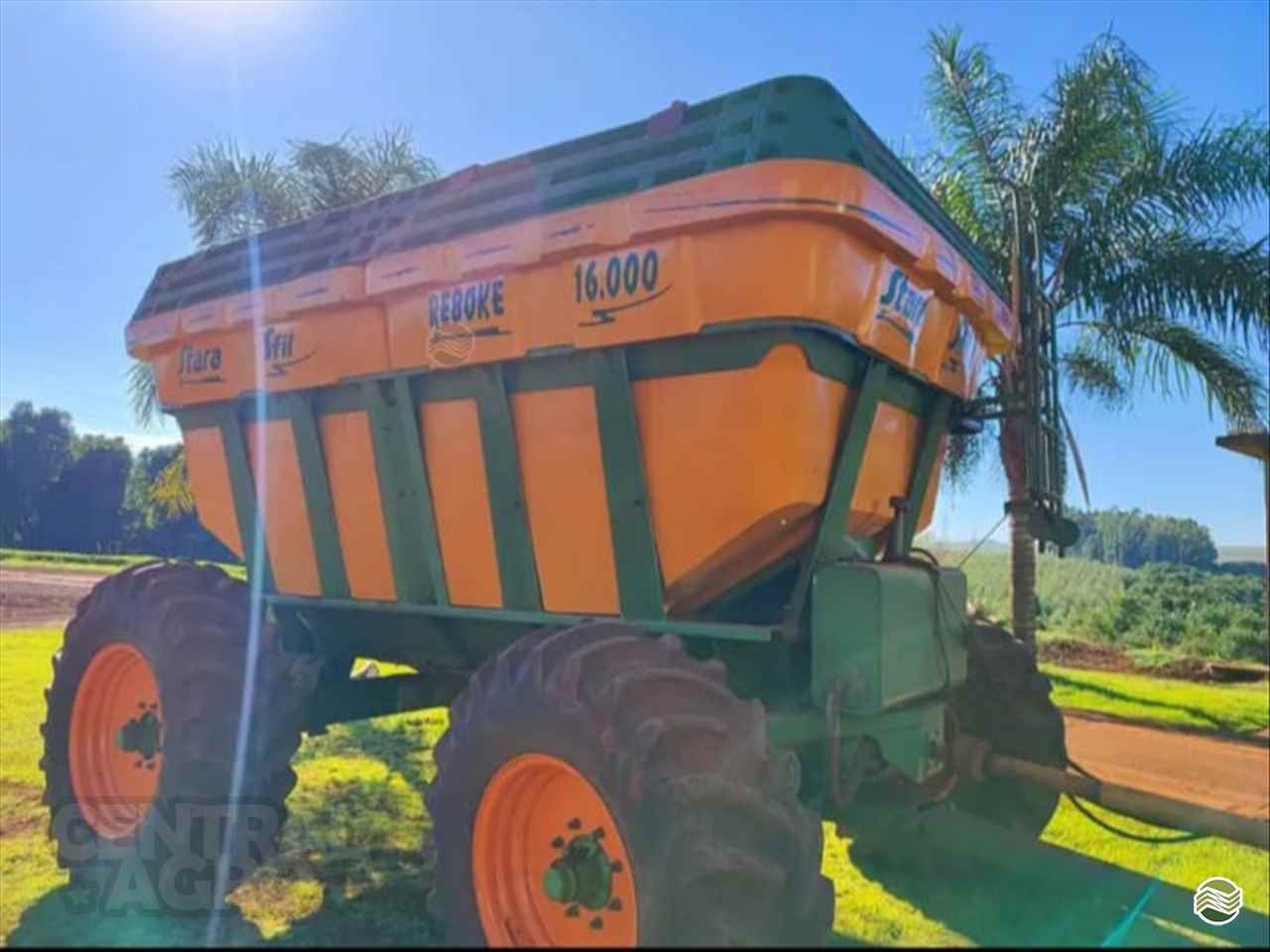 IMPLEMENTOS AGRICOLAS CARRETA BAZUKA GRANELEIRA 16000 Central Agro CASCAVEL PARANÁ PR