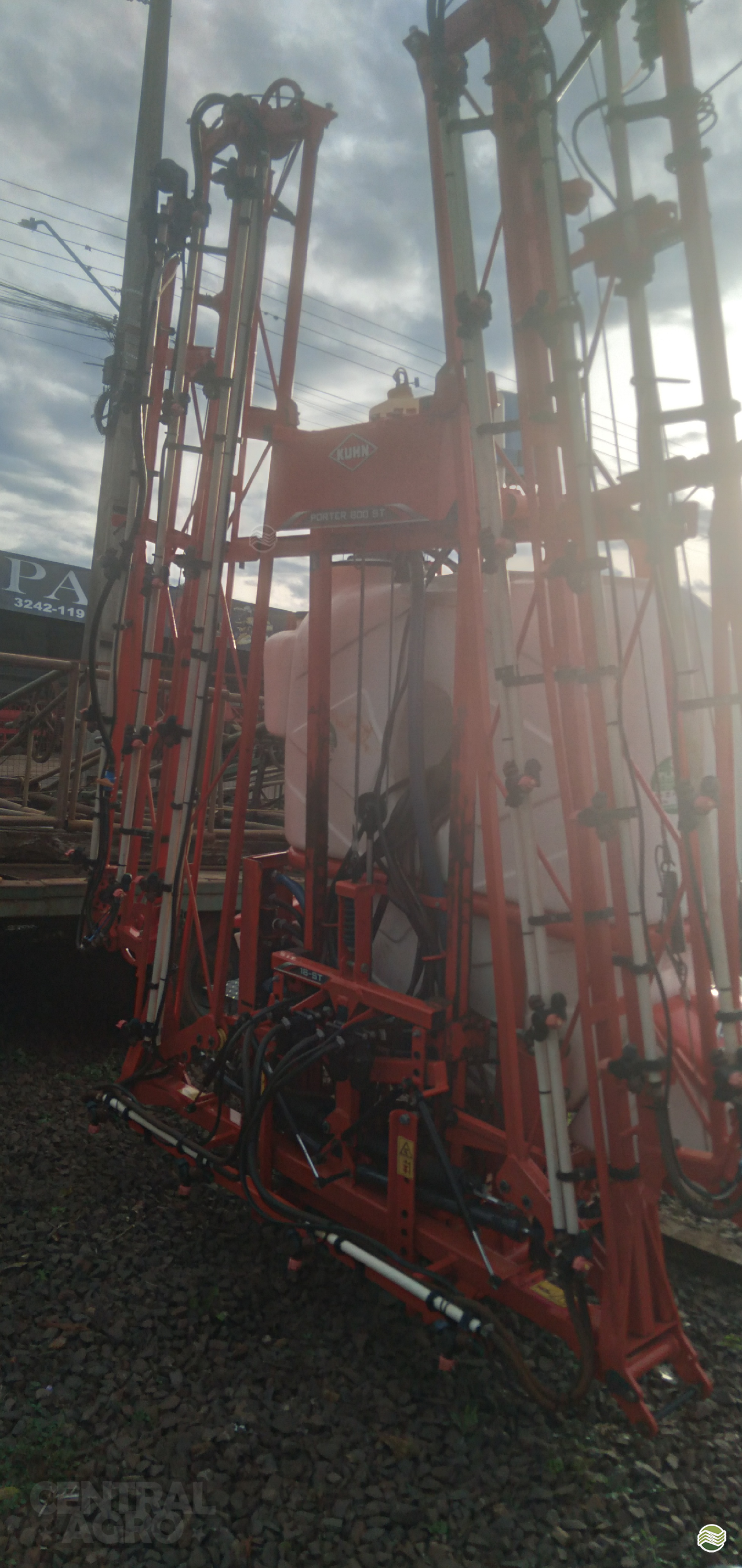 PULVERIZADOR KUHN PORTER 800 ST Acoplado Hidráulico Central Agro CASCAVEL PARANÁ PR