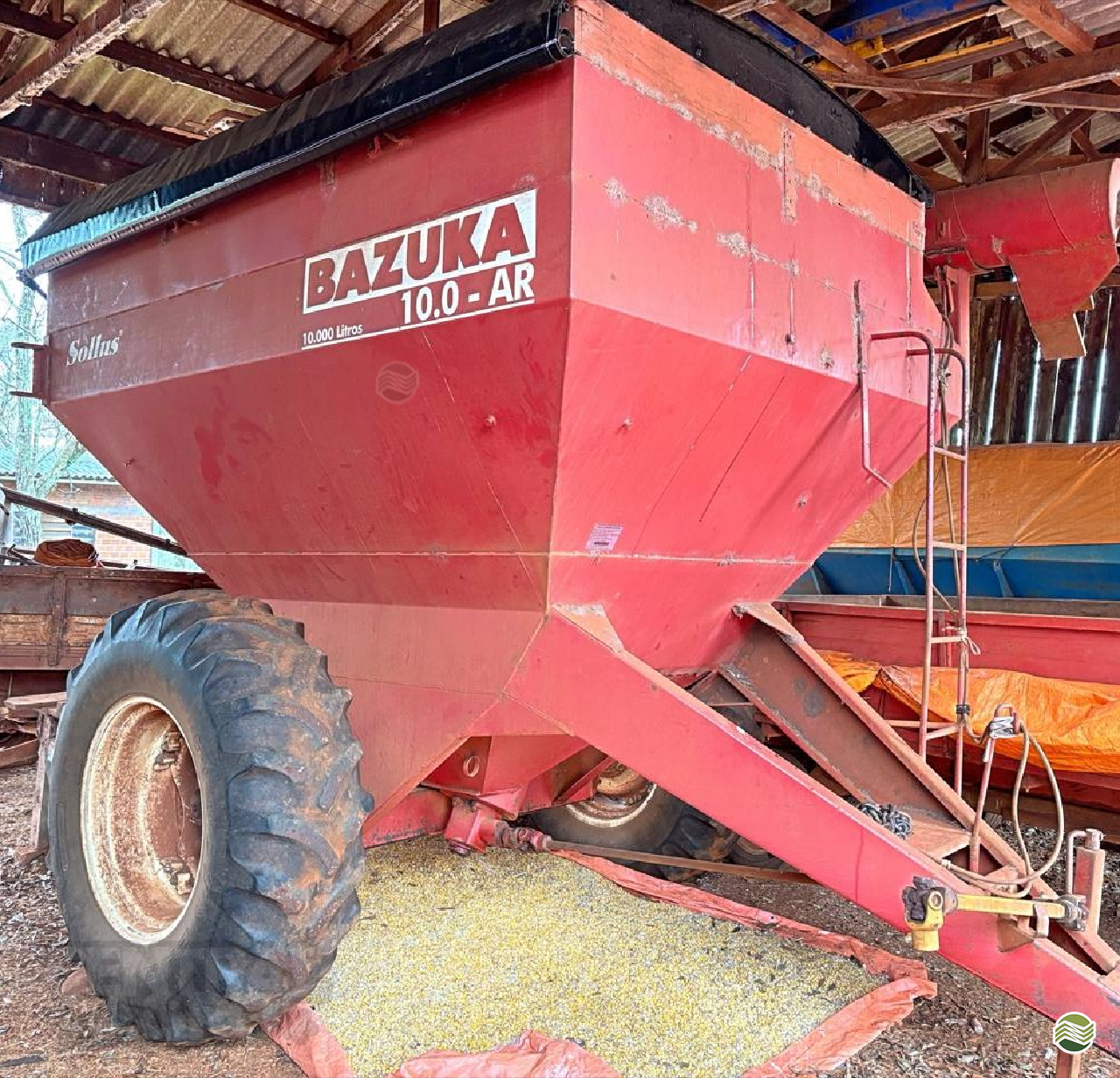 IMPLEMENTOS AGRICOLAS CARRETA BAZUKA GRANELEIRA 10000 Central Agro CASCAVEL PARANÁ PR