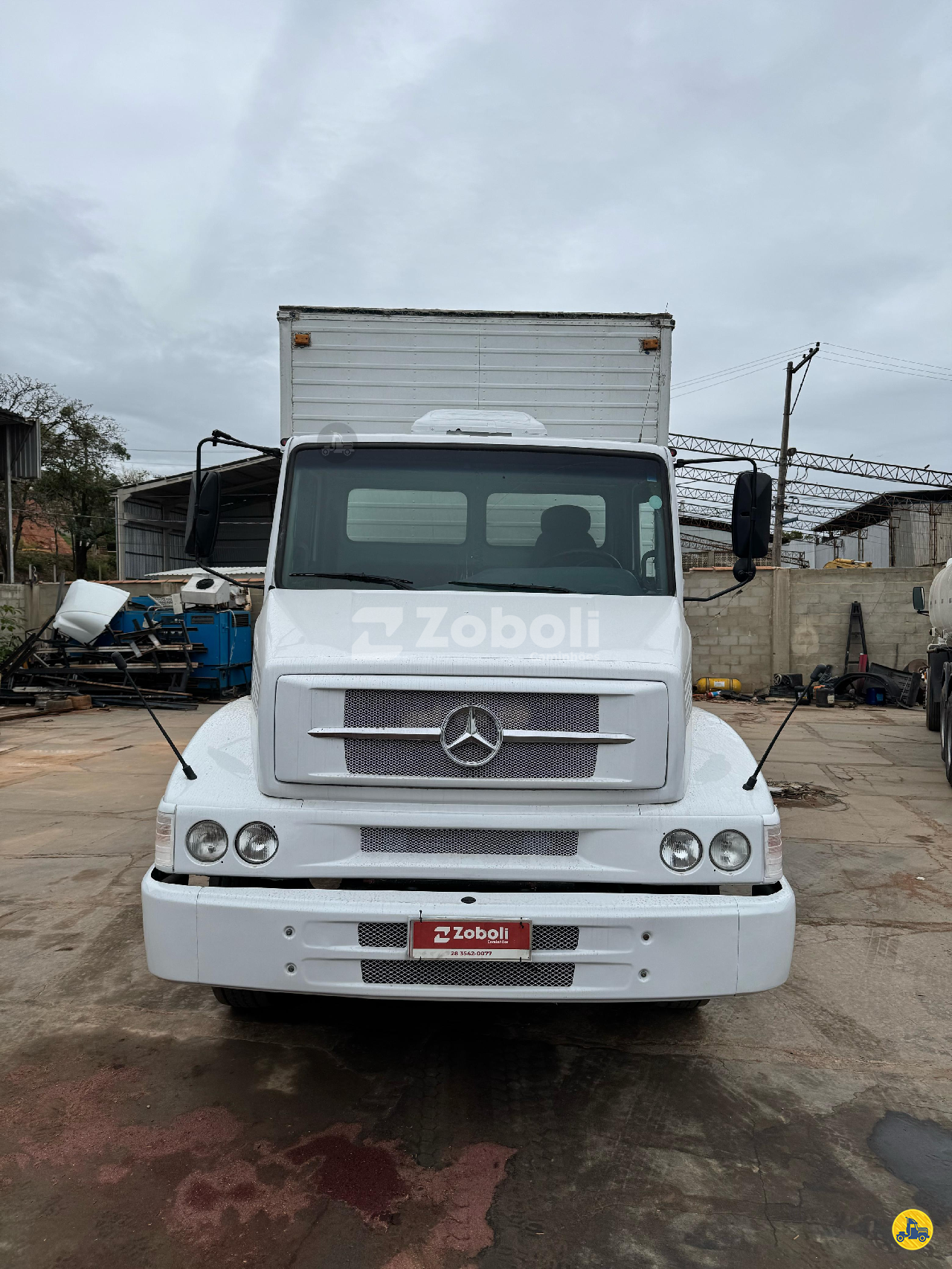 CAMINHAO MERCEDES-BENZ MB 1620 Baú Sider Truck 6x2 Zoboli Caminhões CASTELO ESPÍRITO SANTO ES