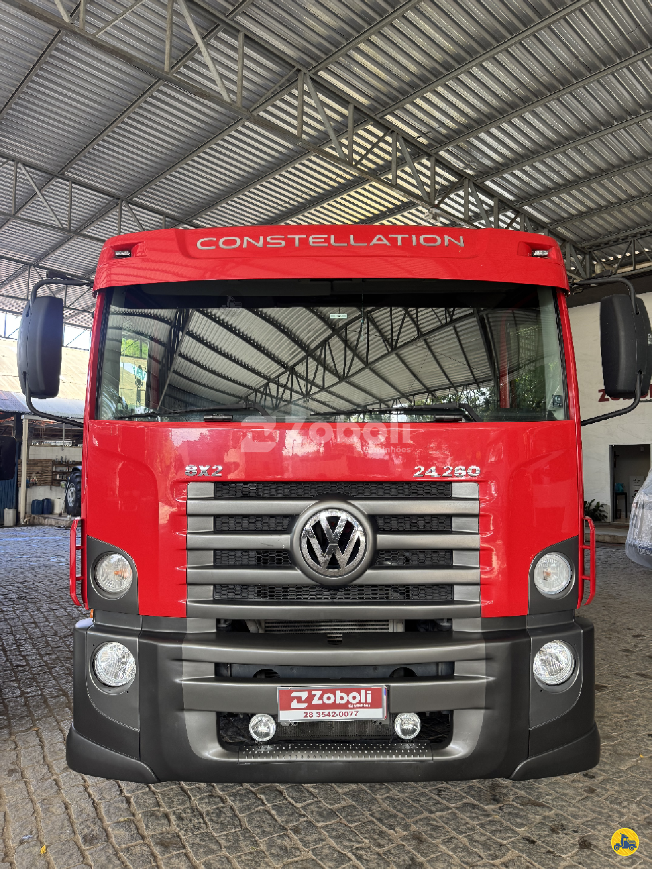 CAMINHAO VOLKSWAGEN VW 24280 Graneleiro BiTruck 8x2 Zoboli Caminhões CASTELO ESPÍRITO SANTO ES