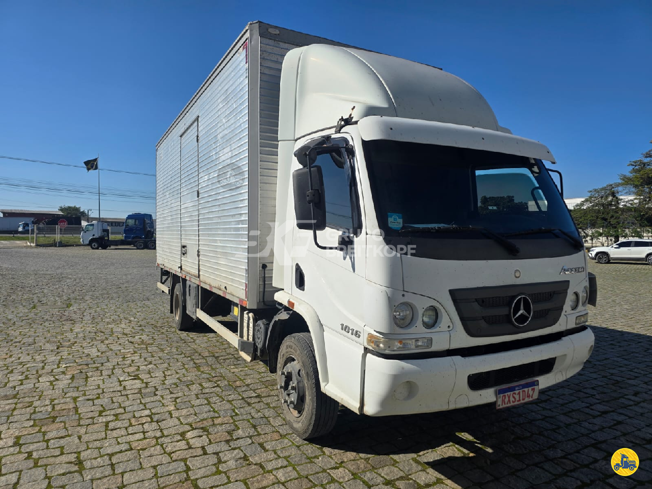 CAMINHAO MERCEDES-BENZ MB 1016 Baú Furgão 3/4 4x2 Breitkopf Caminhões - VW ITAJAI SANTA CATARINA SC