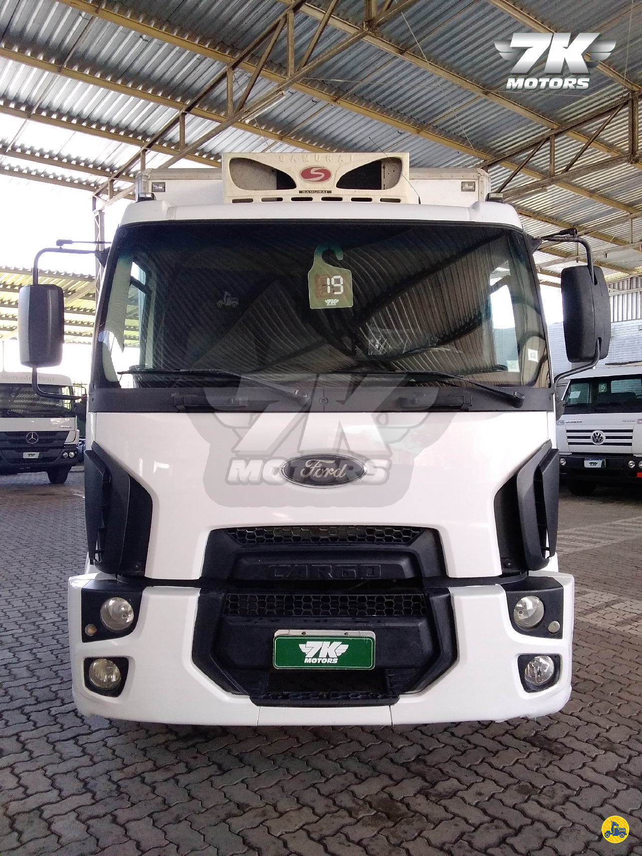 CAMINHAO FORD CARGO 1419 Baú Térmico Toco 4x2 7K Motors ITAITINGA CEARÁ CE