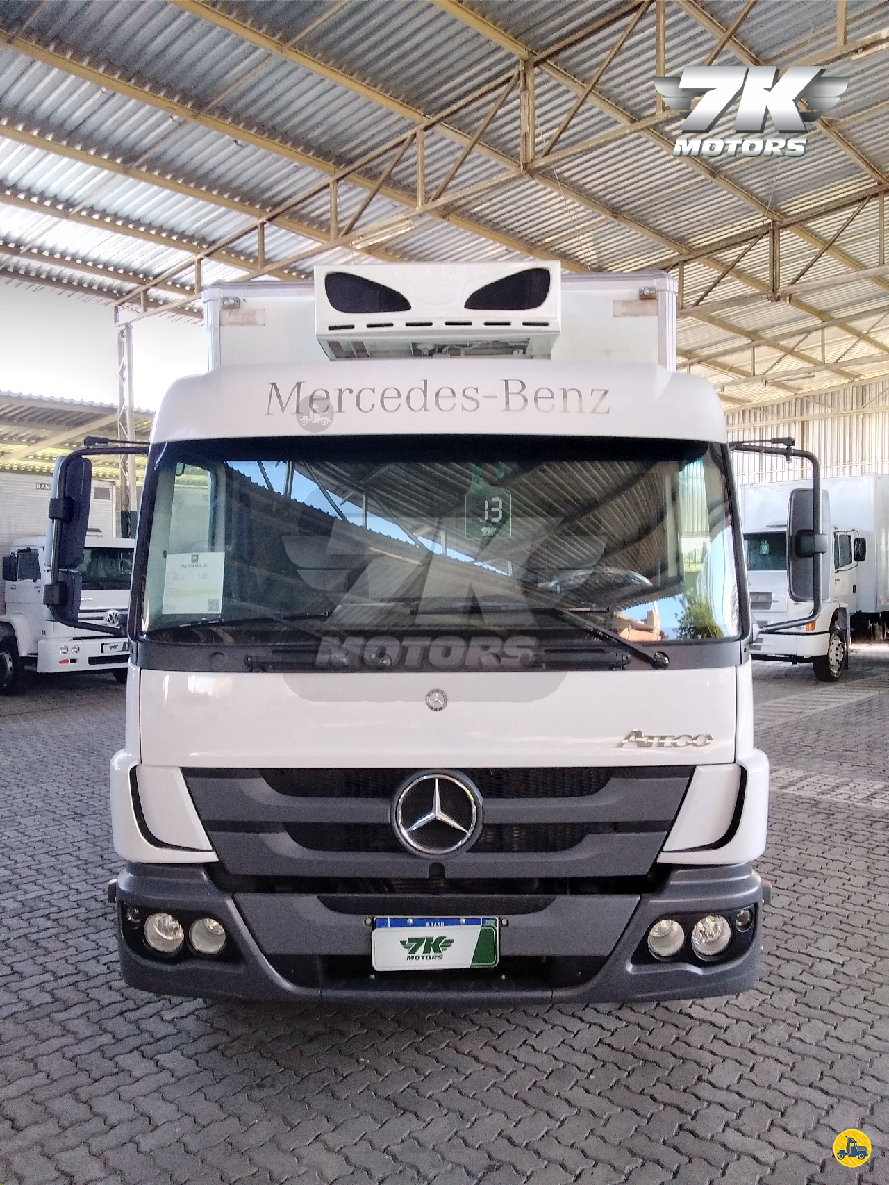 CAMINHAO MERCEDES-BENZ MB 1419 Baú Térmico Toco 4x2 7K Motors ITAITINGA CEARÁ CE