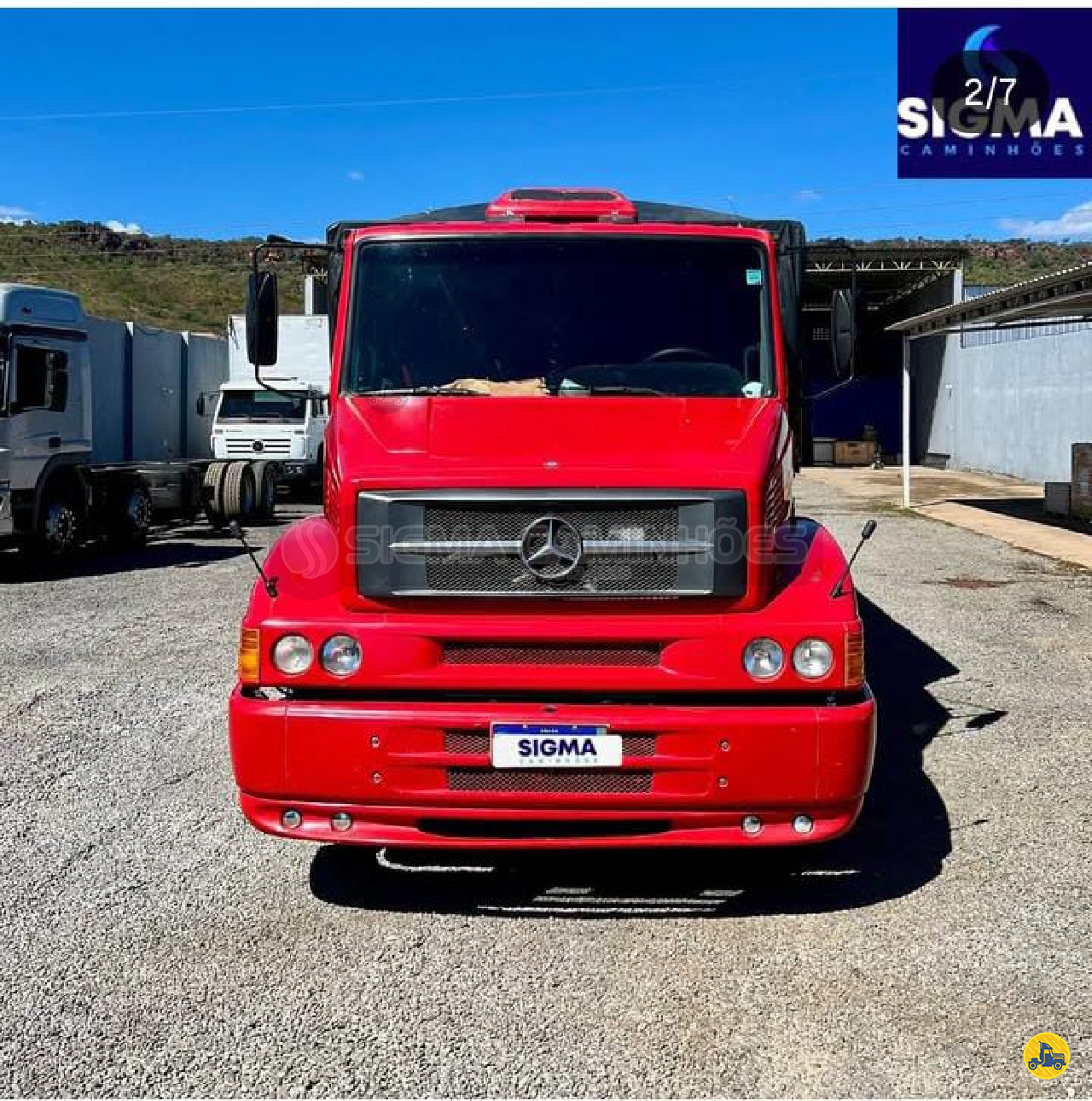 CAMINHAO MERCEDES-BENZ MB 1620 Graneleiro 3/4 6x2 Sigma Caminhões BARREIRAS BAHIA BA