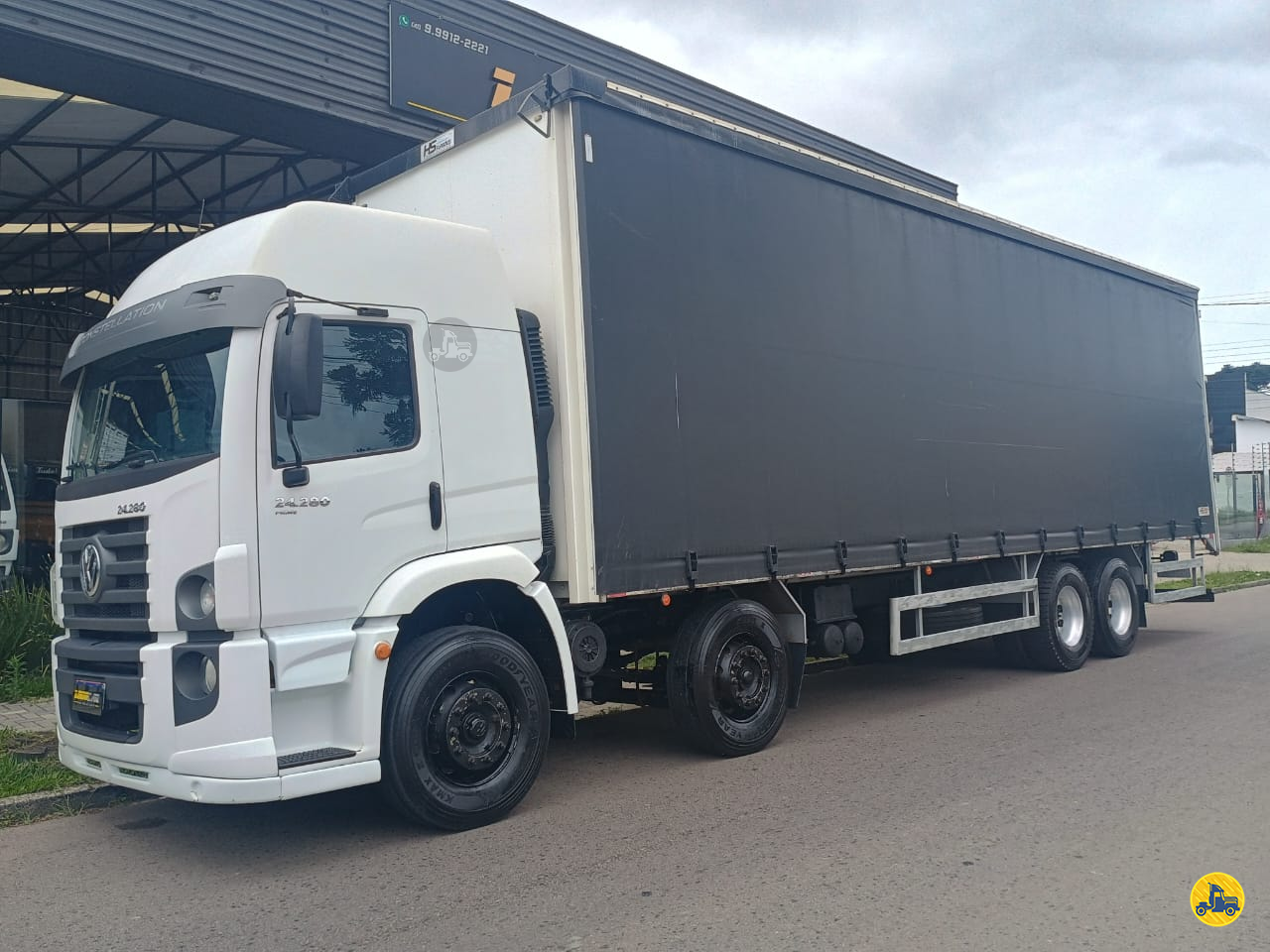 CAMINHAO VOLKSWAGEN VW 24280 Baú Sider Cavalo 8x2 1000 Car CURITIBA PARANÁ PR