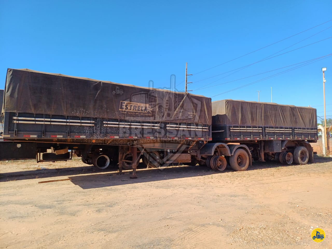 CARRETA BITREM GRANELEIRO Bressan Caminhões e Carretas VARZEA GRANDE MATO GROSSO MT