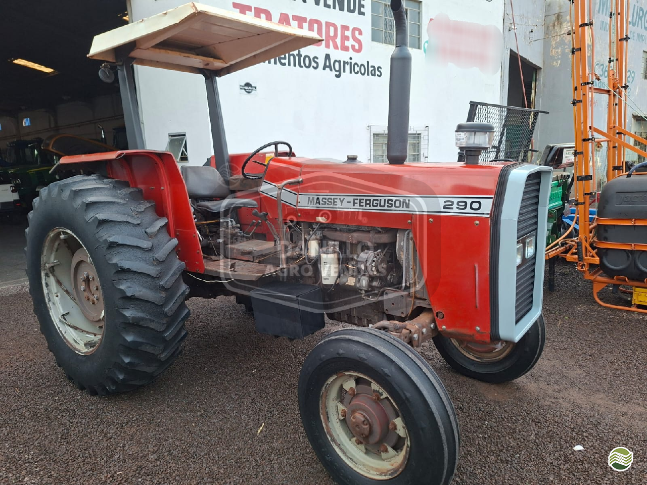 TRATOR MASSEY FERGUSON MF 290 Tração 4x2 Danillo Agro Vendas UMUARAMA PARANÁ PR