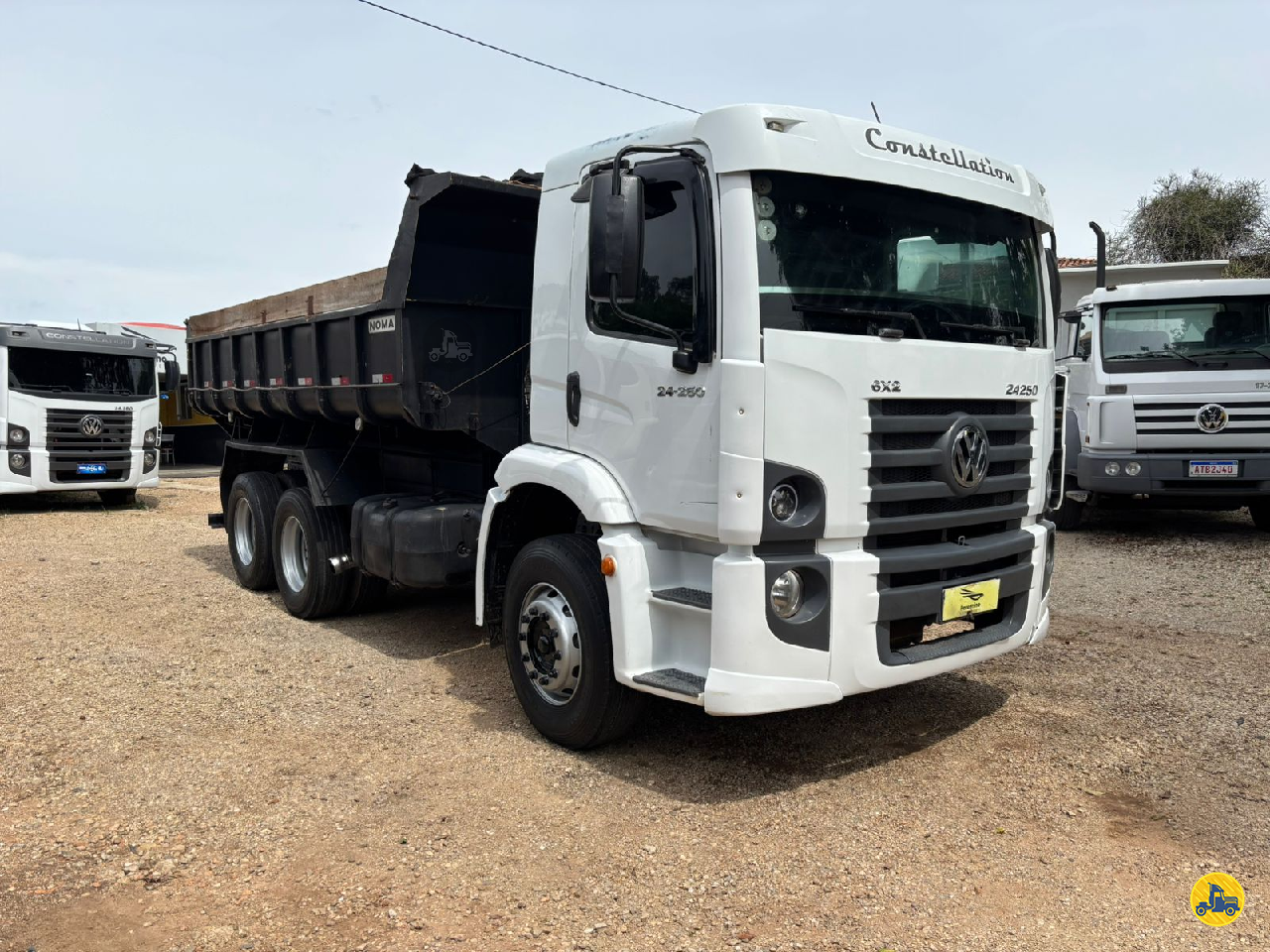 CAMINHAO VOLKSWAGEN VW 24250 Caçamba Basculante Truck 6x2 Peregrino Caminhões CURITIBA PARANÁ PR