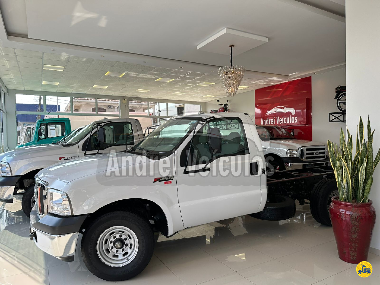 CAMINHAO FORD F350 Chassis 3/4 4x2 Andrei Veículos e Caminhões PALHOCA SANTA CATARINA SC