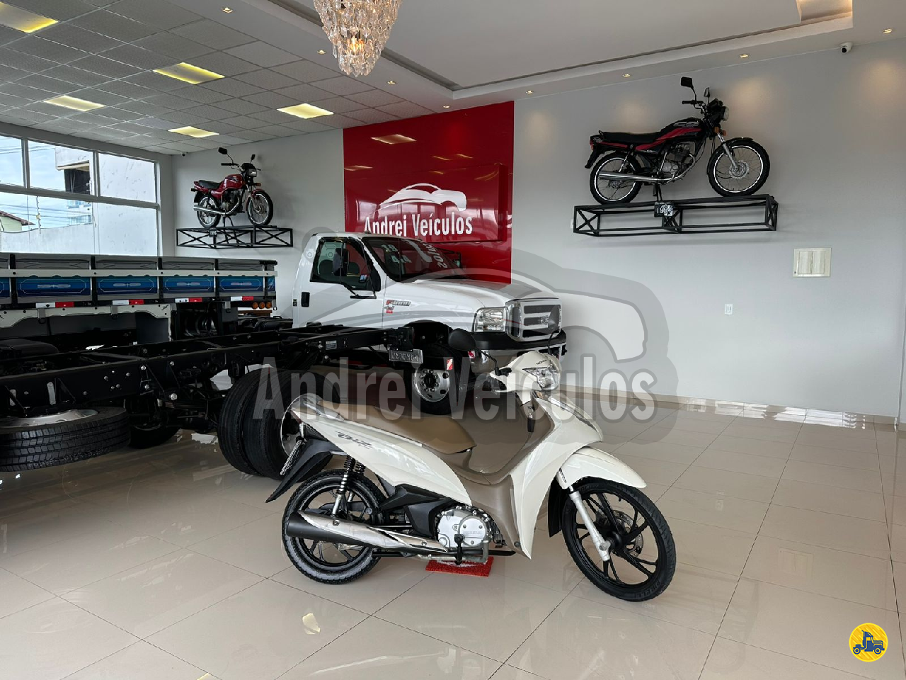 MOTO HONDA BIZ 125 + Andrei Veículos e Caminhões PALHOCA SANTA CATARINA SC