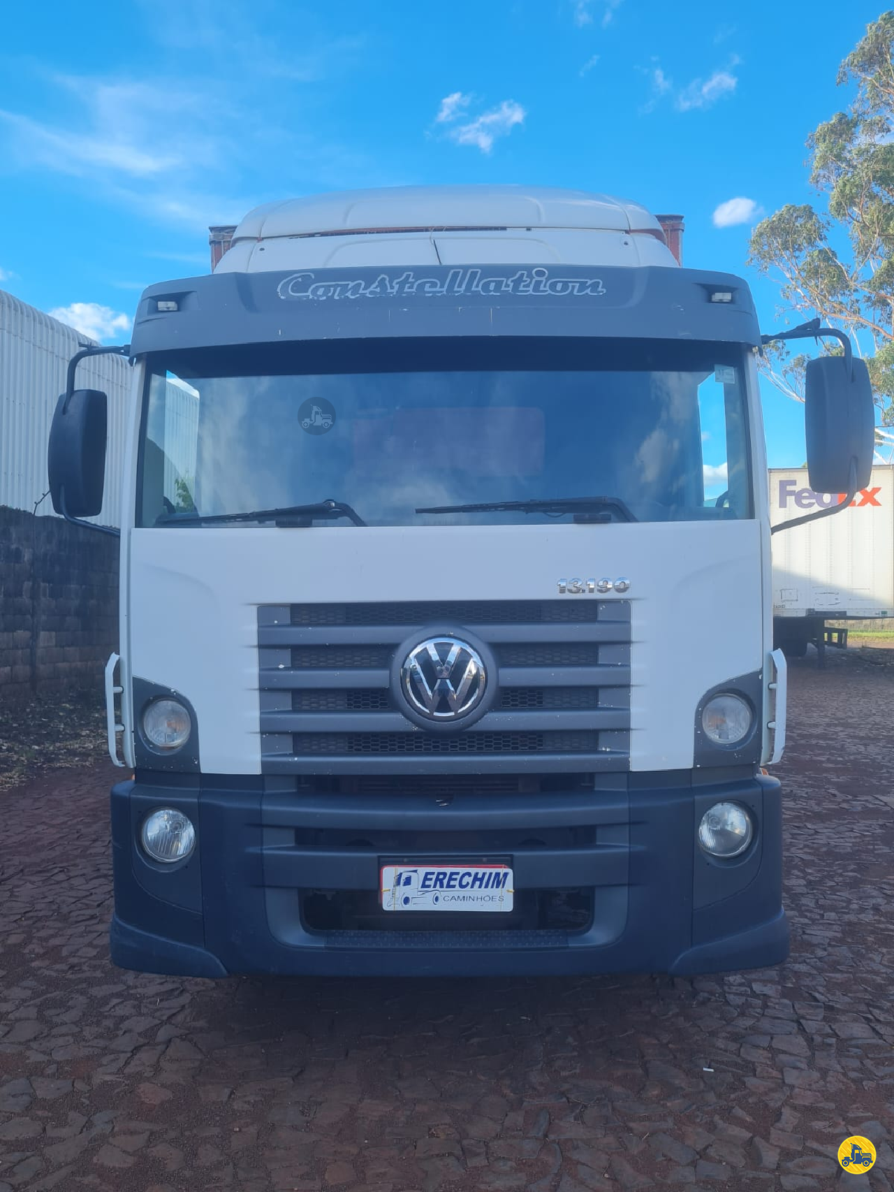 CAMINHAO VOLKSWAGEN VW 13190 Baú Furgão Toco 4x2 Erechim Caminhões ERECHIM RIO GRANDE DO SUL RS