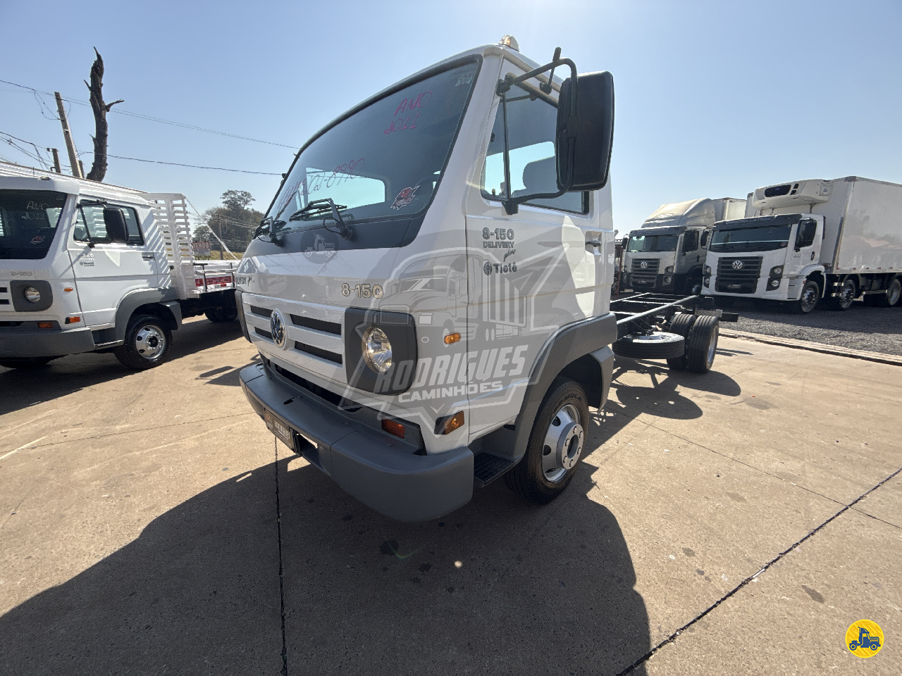 CAMINHAO VOLKSWAGEN VW 8150 Chassis 3/4 4x2 Rodrigues Caminhões BADY BASSITT SÃO PAULO SP