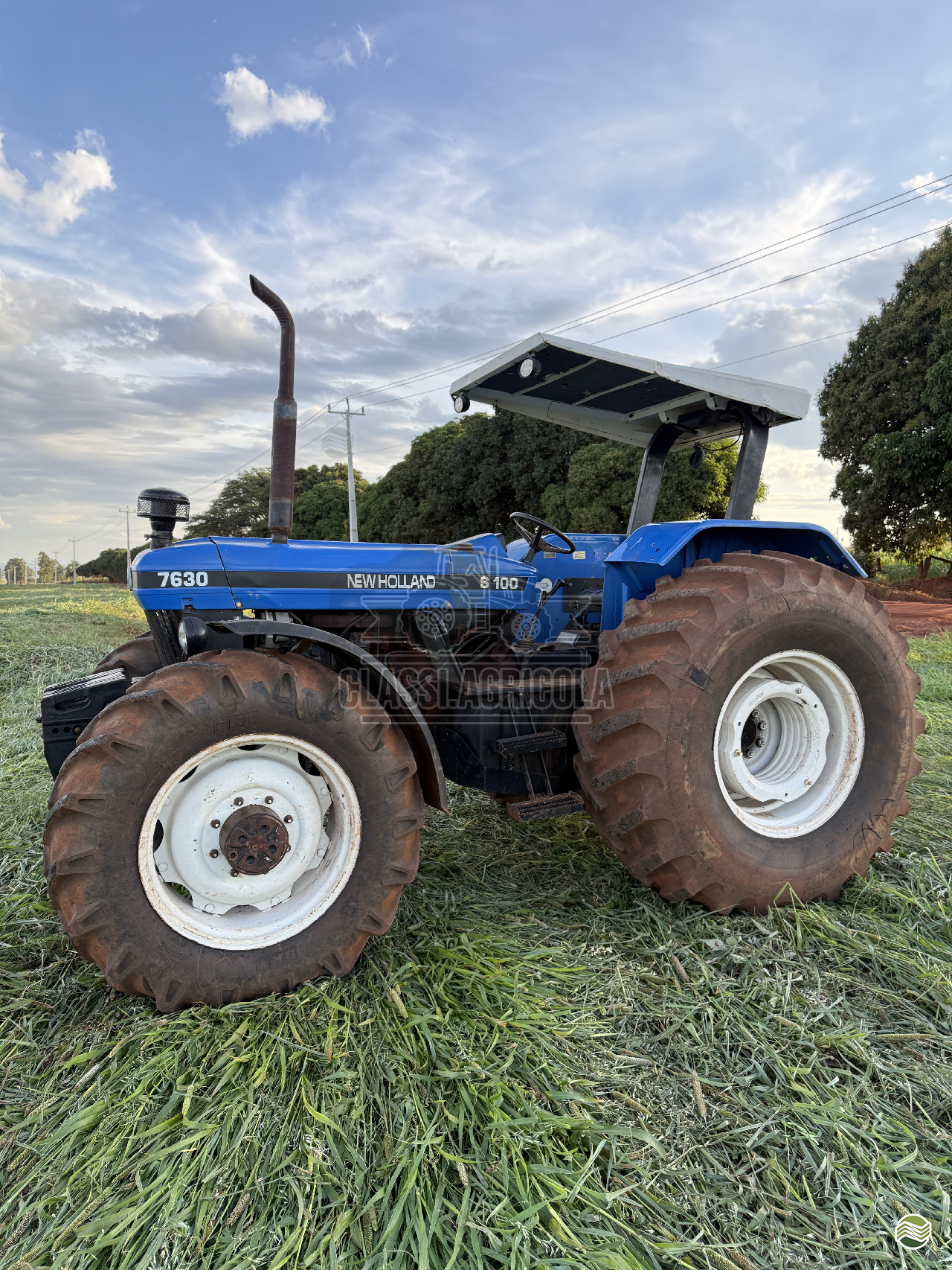 TRATOR NEW HOLLAND NEW 7630 Tração 4x4 Classi.Agrícola ASTORGA PARANÁ PR