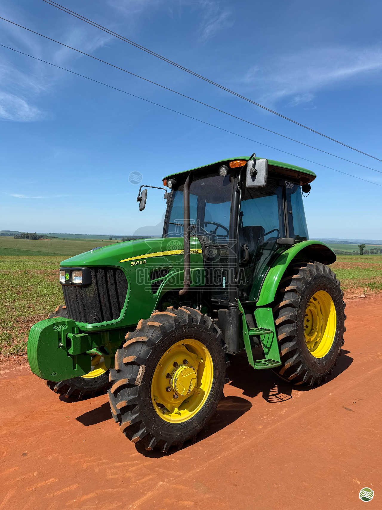TRATOR JOHN DEERE JOHN DEERE 5078E Tração 4x4 Classi.Agrícola ASTORGA PARANÁ PR