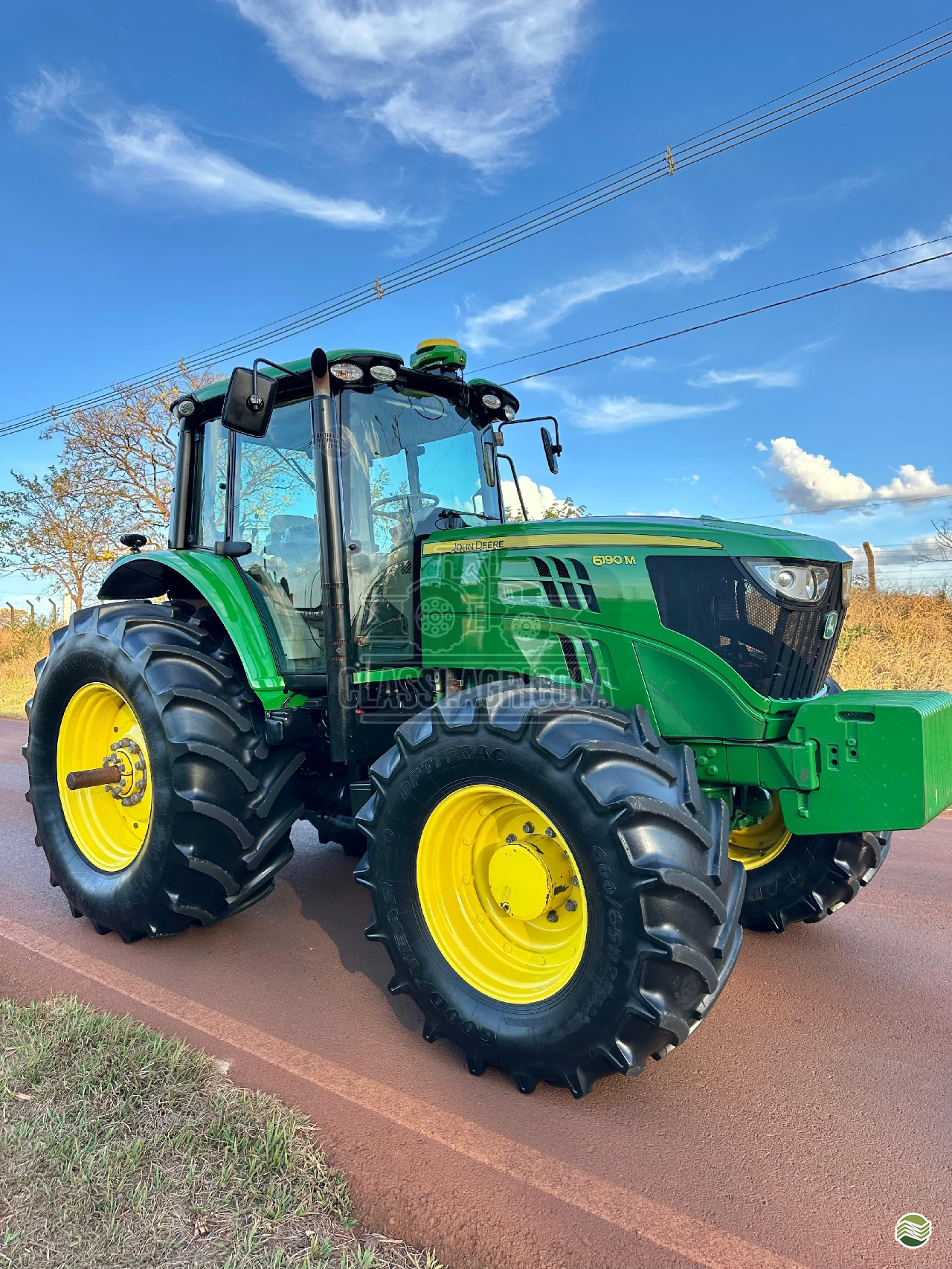 TRATOR JOHN DEERE JOHN DEERE 6190M Tração 4x4 Classi.Agrícola ASTORGA PARANÁ PR