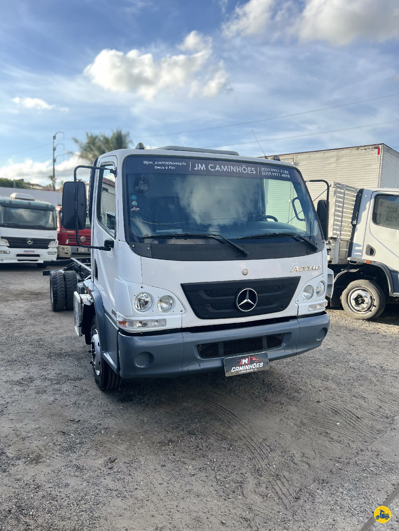 CAMINHAO MERCEDES-BENZ MB 815 Chassis 3/4 4x2 JM Caminhões CAMPINA GRANDE PARAÍBA PB