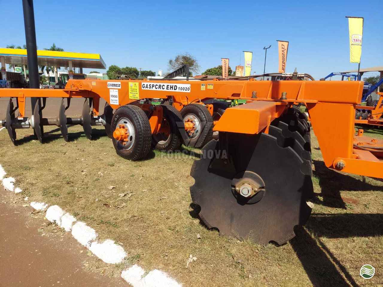 IMPLEMENTOS AGRICOLAS GRADE ARADORA ARADORA 20 DISCOS Força Nova Agrícola DOURADOS MATO GROSSO DO SUL MS