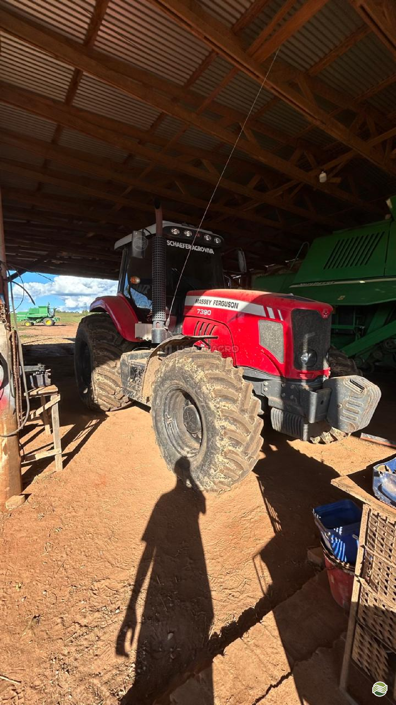 TRATOR MASSEY FERGUSON MF 7390 Tração 4x4 Usado Agro Máquinas Agrícolas RONDONOPOLIS MATO GROSSO MT
