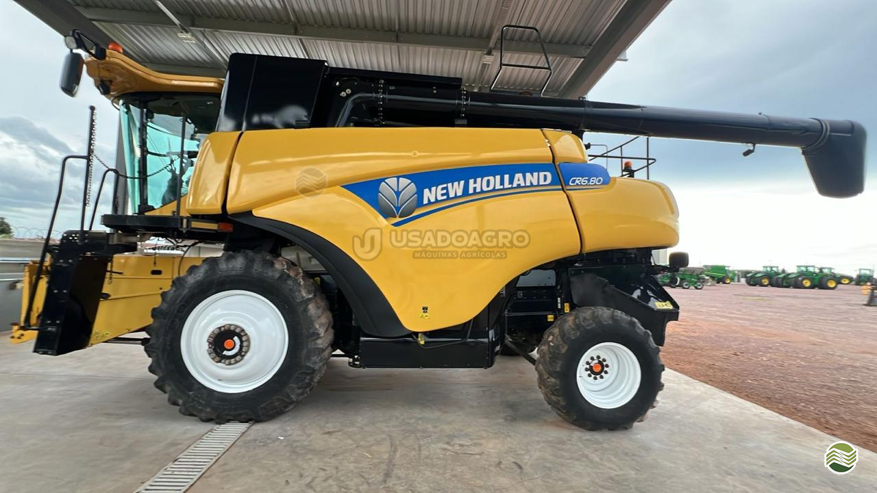 COLHEITADEIRA NEW HOLLAND CR 6.80 Usado Agro Máquinas Agrícolas RONDONOPOLIS MATO GROSSO MT