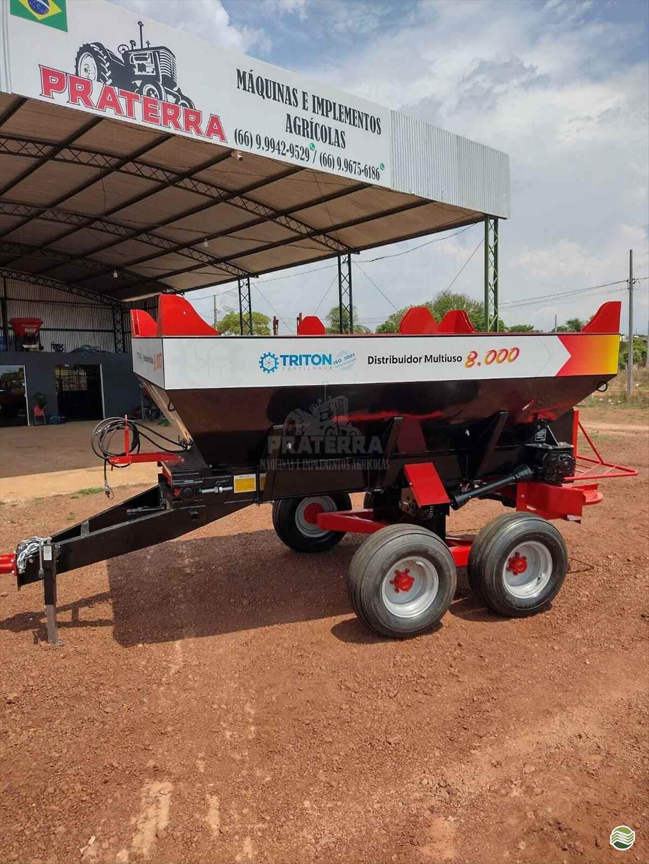 IMPLEMENTOS AGRICOLAS DISTRIBUIDOR CALCÁRIO 8000 Kg Praterra Máquinas e Implementos Agrícolas NOVA SANTA HELENA MATO GROSSO MT