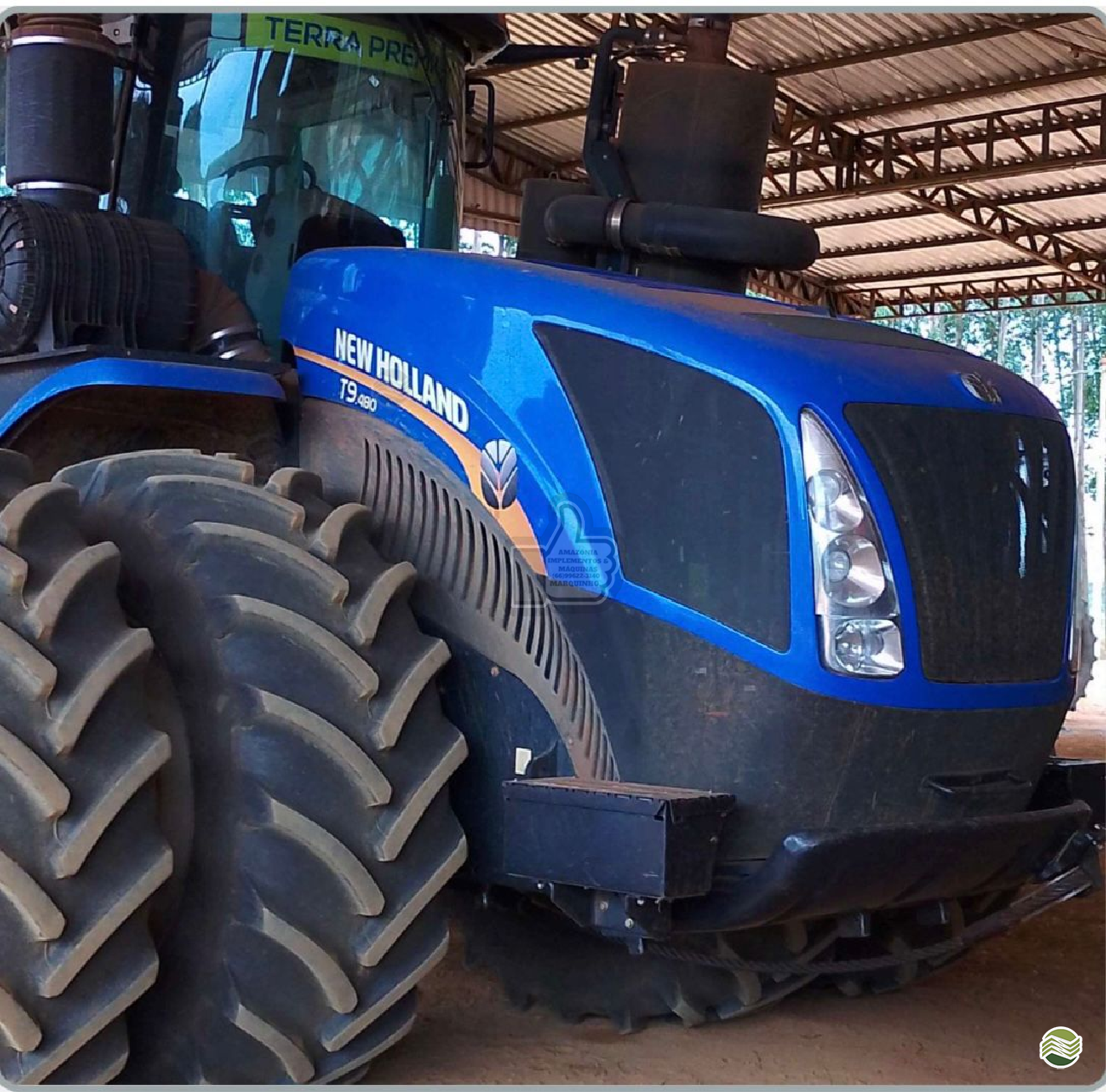 TRATOR NEW HOLLAND NEW T9 480 Tração 4x4 Amazônia Agrícola   CAMPO VERDE MATO GROSSO MT