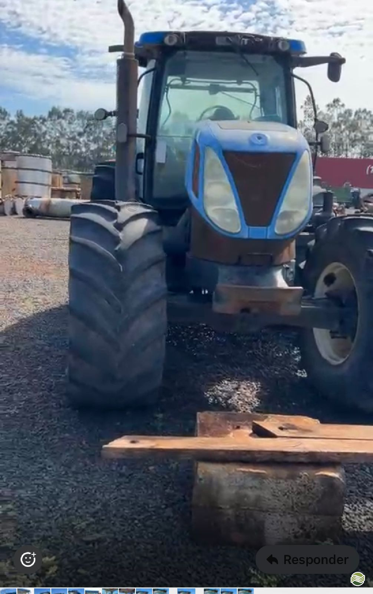 TRATOR NEW HOLLAND NEW T7 240 Tração 4x4 Mana Máquinas RIBEIRAO PRETO SÃO PAULO SP