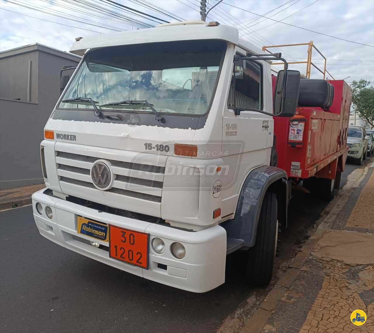 CAMINHAO VOLKSWAGEN VW 15180 Comboio Toco 4x2 Robinson Caminhões Multimarcas PORTO FERREIRA SÃO PAULO SP