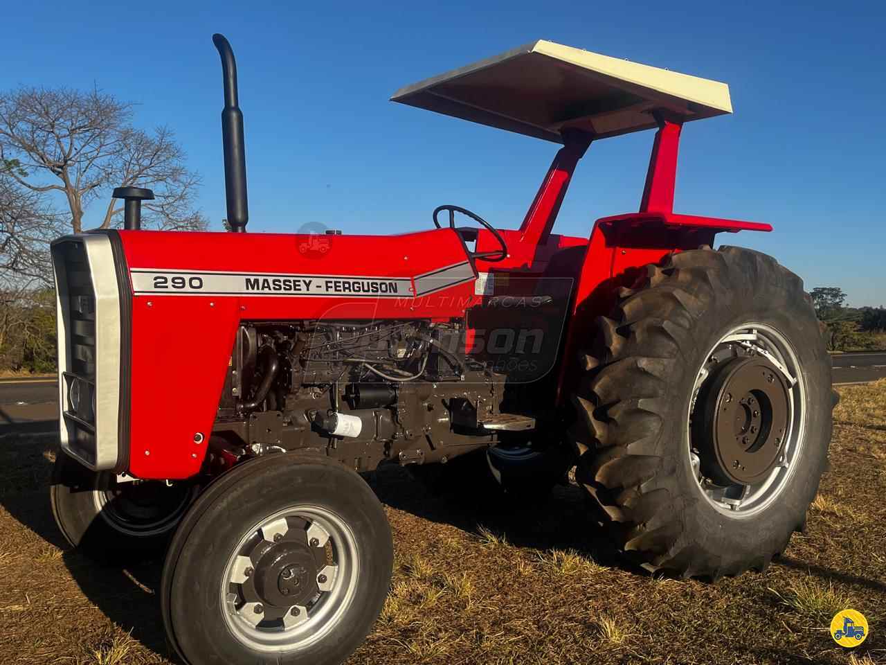 TRATOR MASSEY FERGUSON MF 290 Tração 4x2 Robinson Caminhões Multimarcas PORTO FERREIRA SÃO PAULO SP