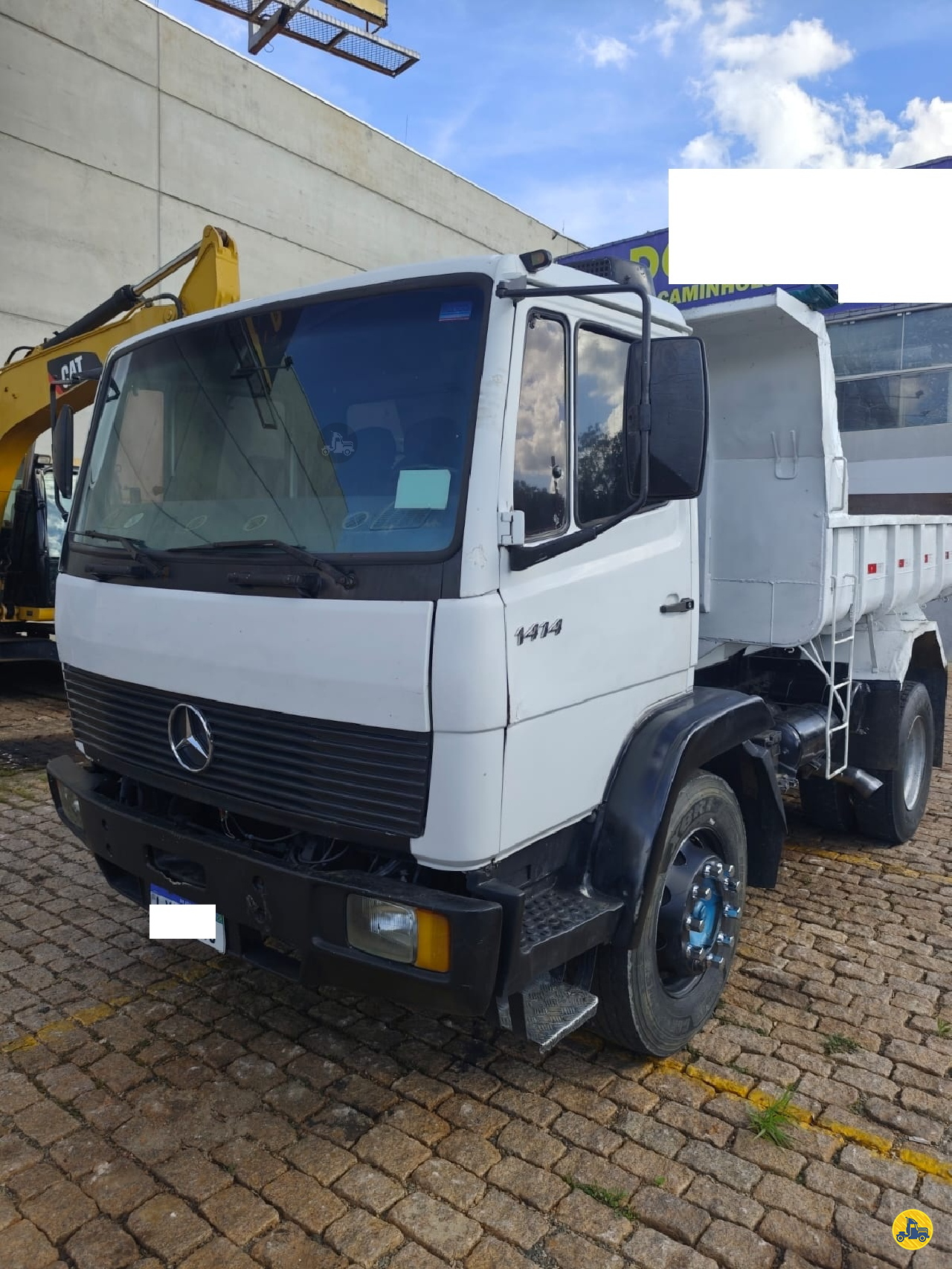 CAMINHAO MERCEDES-BENZ MB 1414 Caçamba Basculante Toco 4x2 Robinson Caminhões Multimarcas PORTO FERREIRA SÃO PAULO SP
