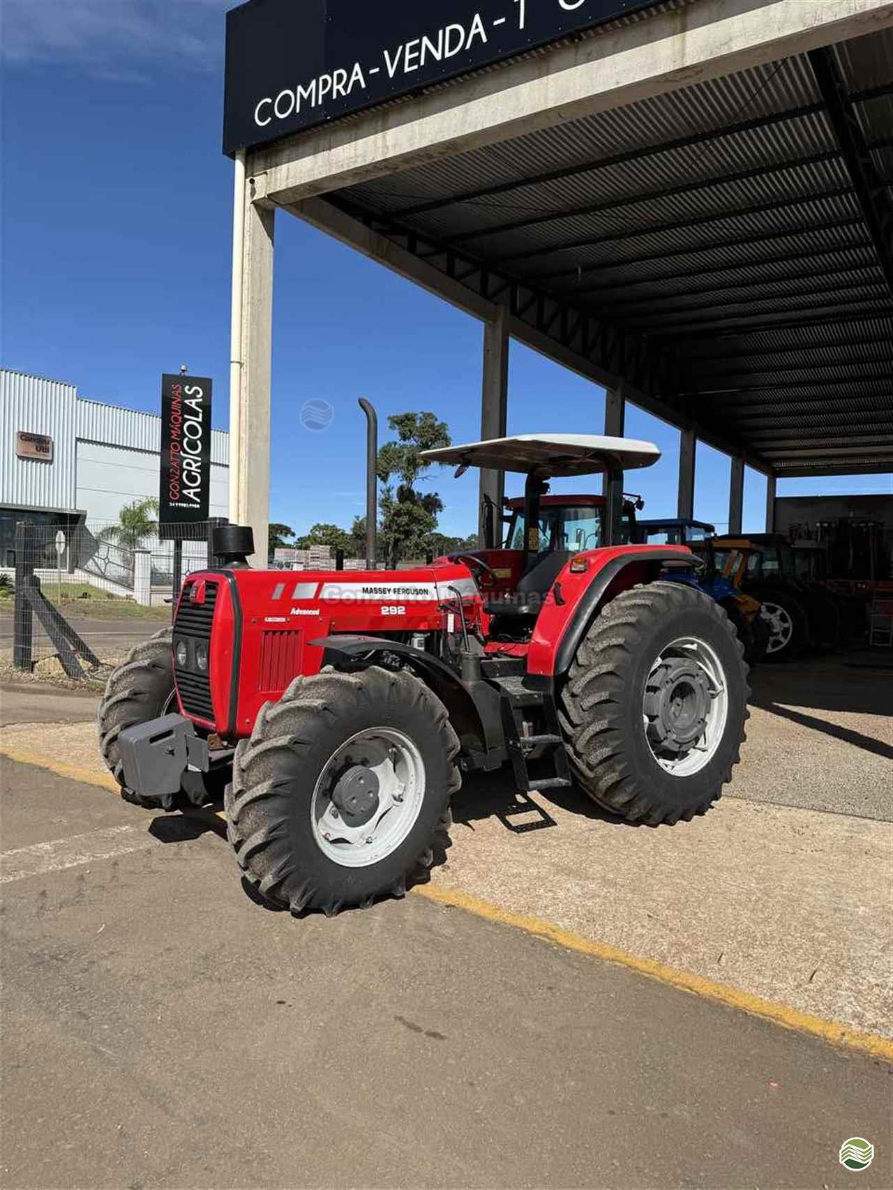 TRATOR MASSEY FERGUSON MF 292 Tração 4x4 Gonzatto Máquinas IBIRAIARAS RIO GRANDE DO SUL RS