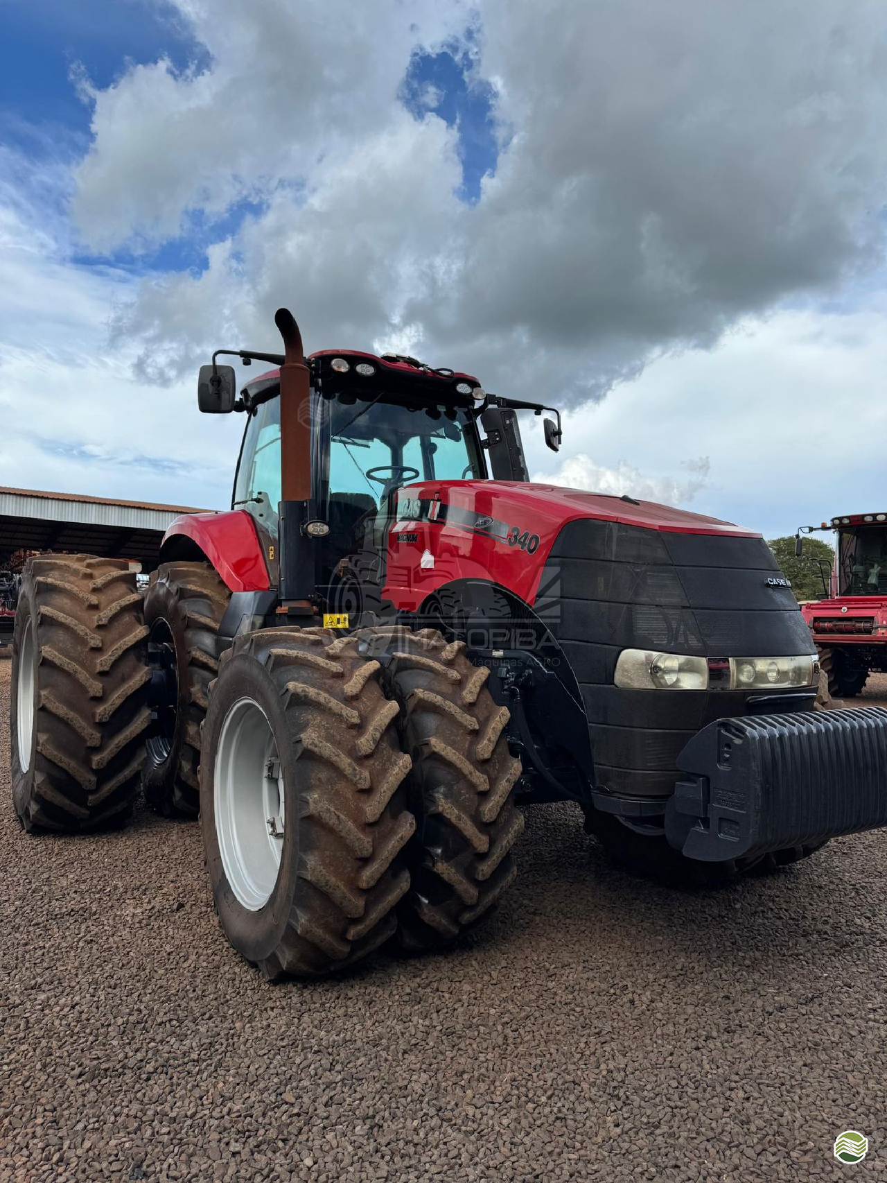 TRATOR CASE MAGNUM 340 Tração 4x4 Matopiba Máquinas Agro MIGUELOPOLIS SÃO PAULO SP