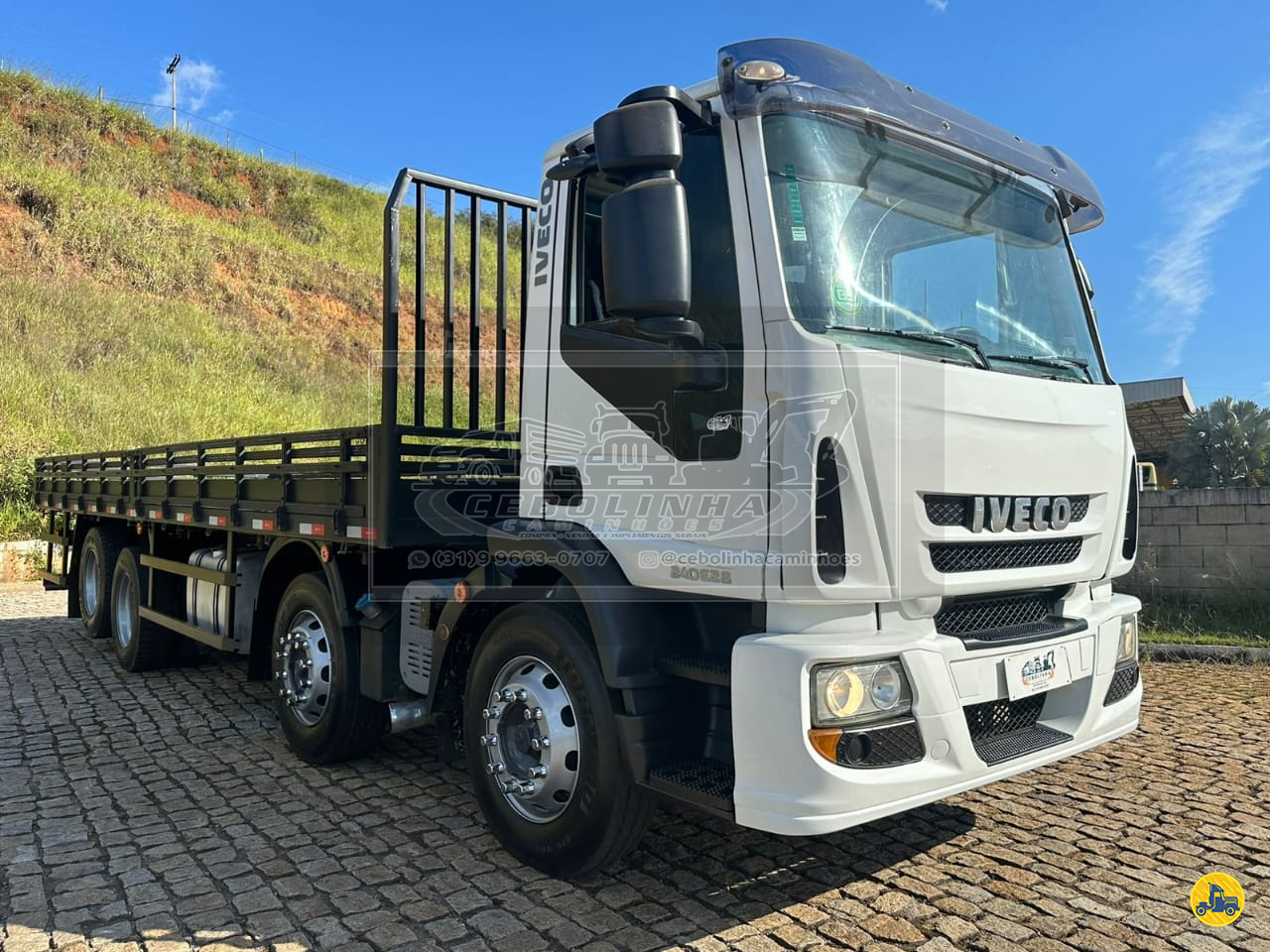 CAMINHAO VOLKSWAGEN VW 24280 Carga Seca BiTruck 8x2 Cebolinha Caminhões JOAO MONLEVADE MINAS GERAIS MG