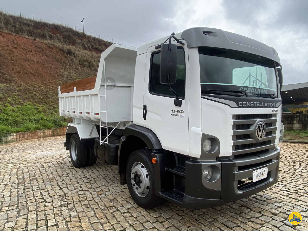 CAMINHAO VOLKSWAGEN VW 13180 Caçamba Basculante Toco 4x2 Cebolinha Caminhões JOAO MONLEVADE MINAS GERAIS MG